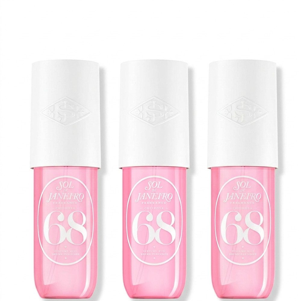 Sol de Janeiro Gesichts- und Körperspray Sol de Janeiro Body Spray Cheirosa 68 3er Set, 1-tlg., Praktisches Vorrats- und Vorteilspack im 3er Set