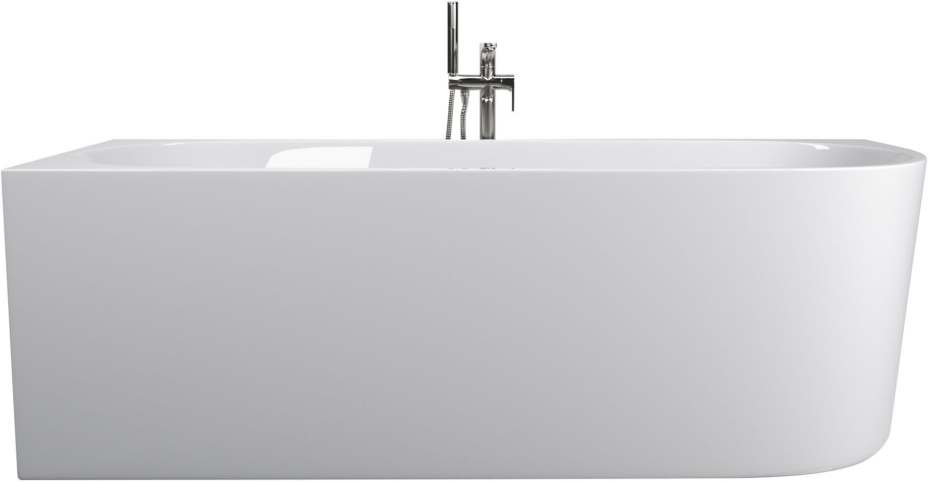 Sanotechnik Badewanne LUMA, 160cm, Acryl Badewanne rechts – Bild 4 von 5