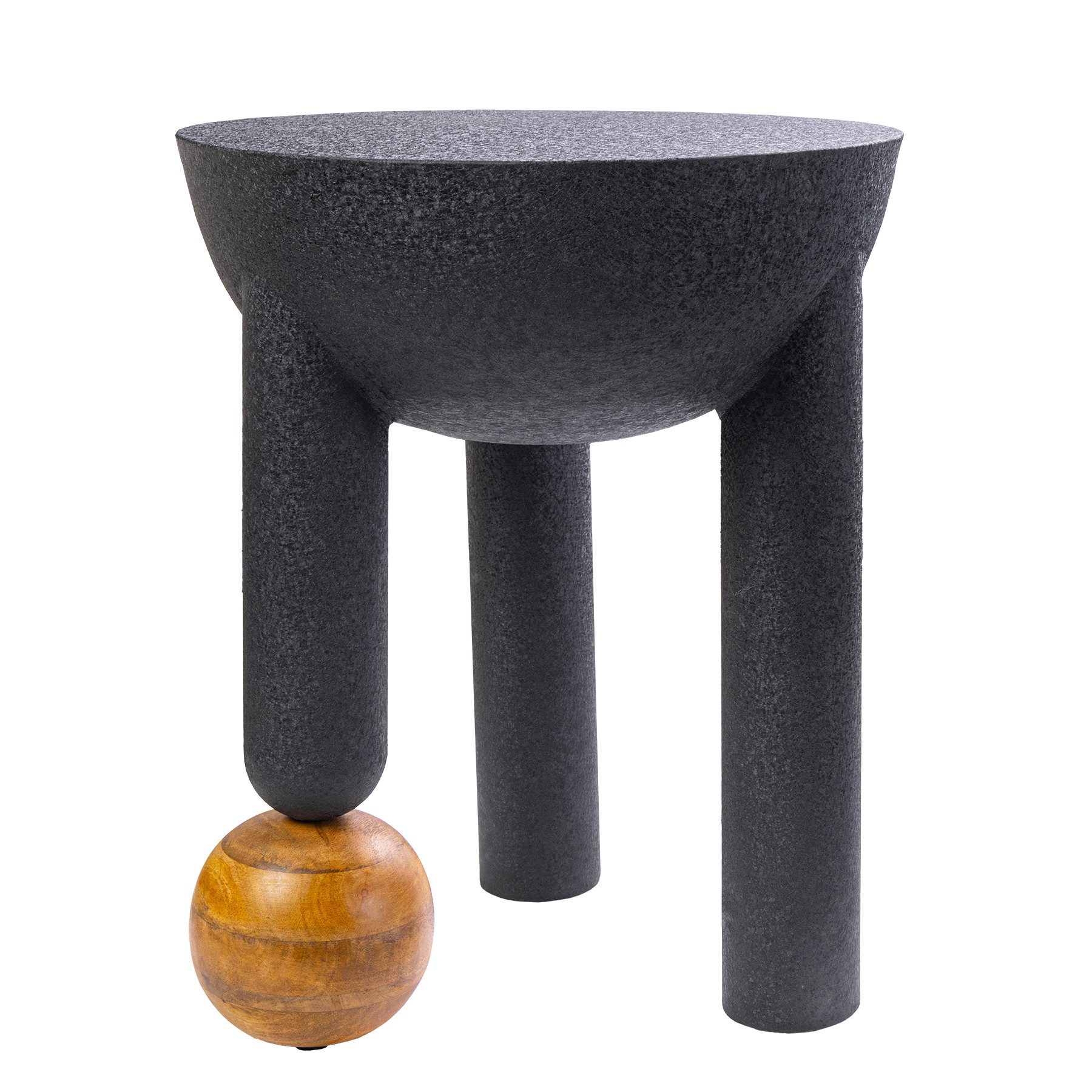 riess-ambiente Beistelltisch ABSTRACT 50cm schwarz / günstig online kaufen