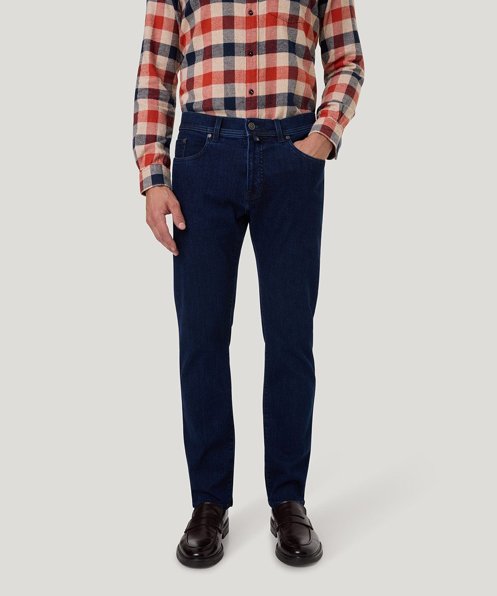 Pierre Cardin 5-Pocket-Jeans PC-Lyon aus Baumwolldenim-Mix mit Stretch