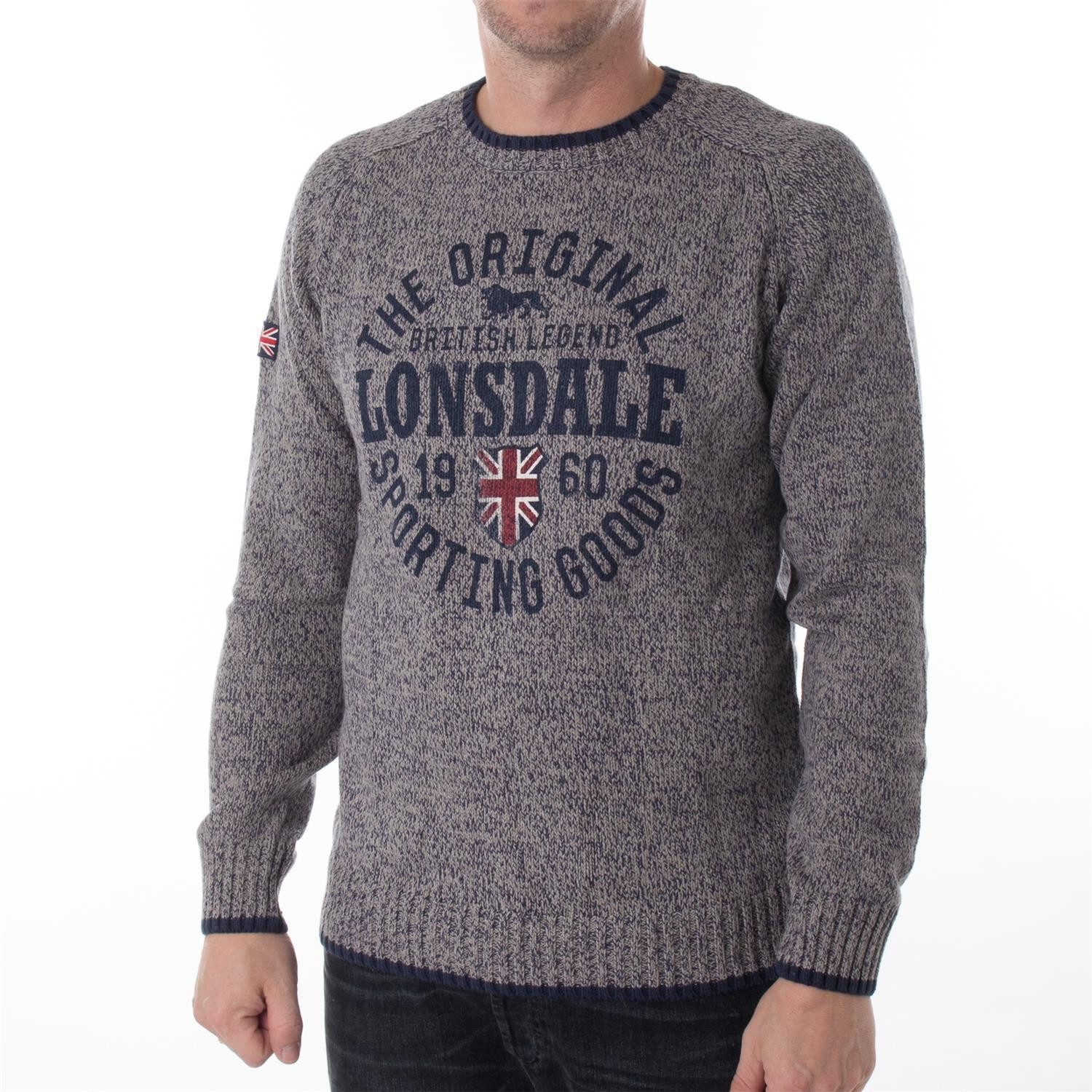 Lonsdale Strickpullover Pullover Lonsdale Borden