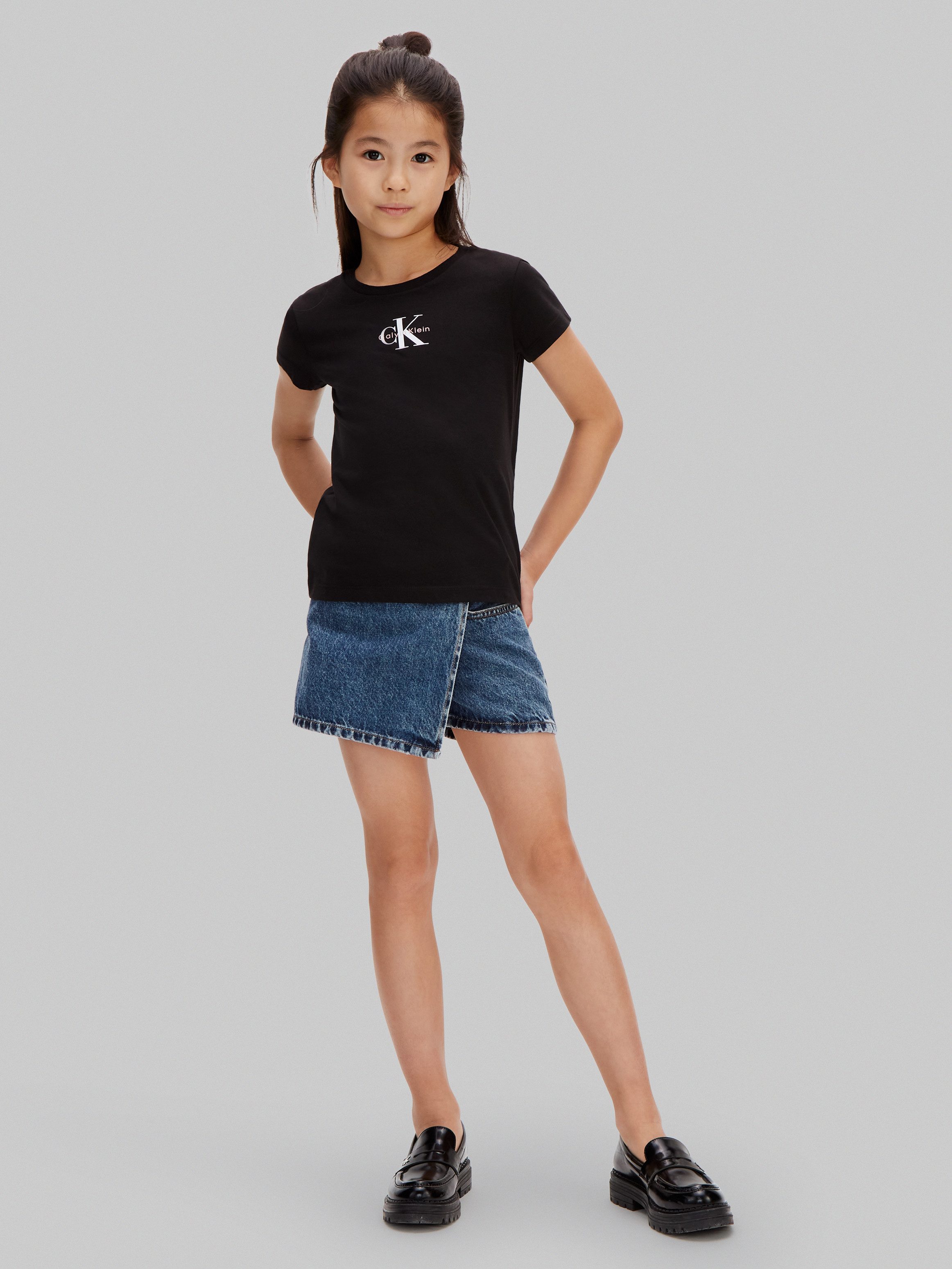 Calvin Klein Jeans T-Shirt MICRO MONOGRAM TOP Regular fit für Kinder