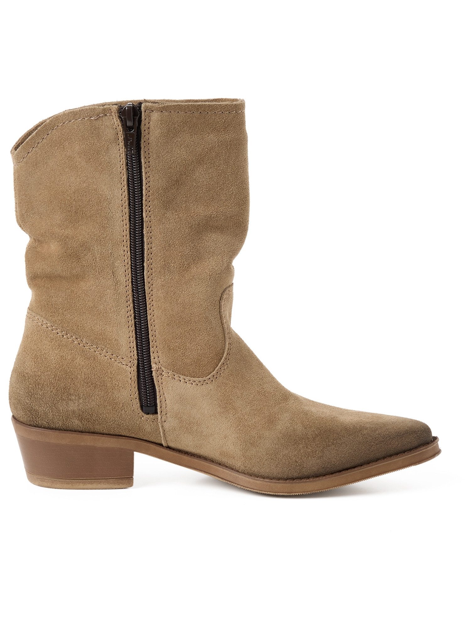 Tamaris TOUCH-IT aus Leder Blockabsatz 1-25700-47 Stiefelette TOUCH-IT