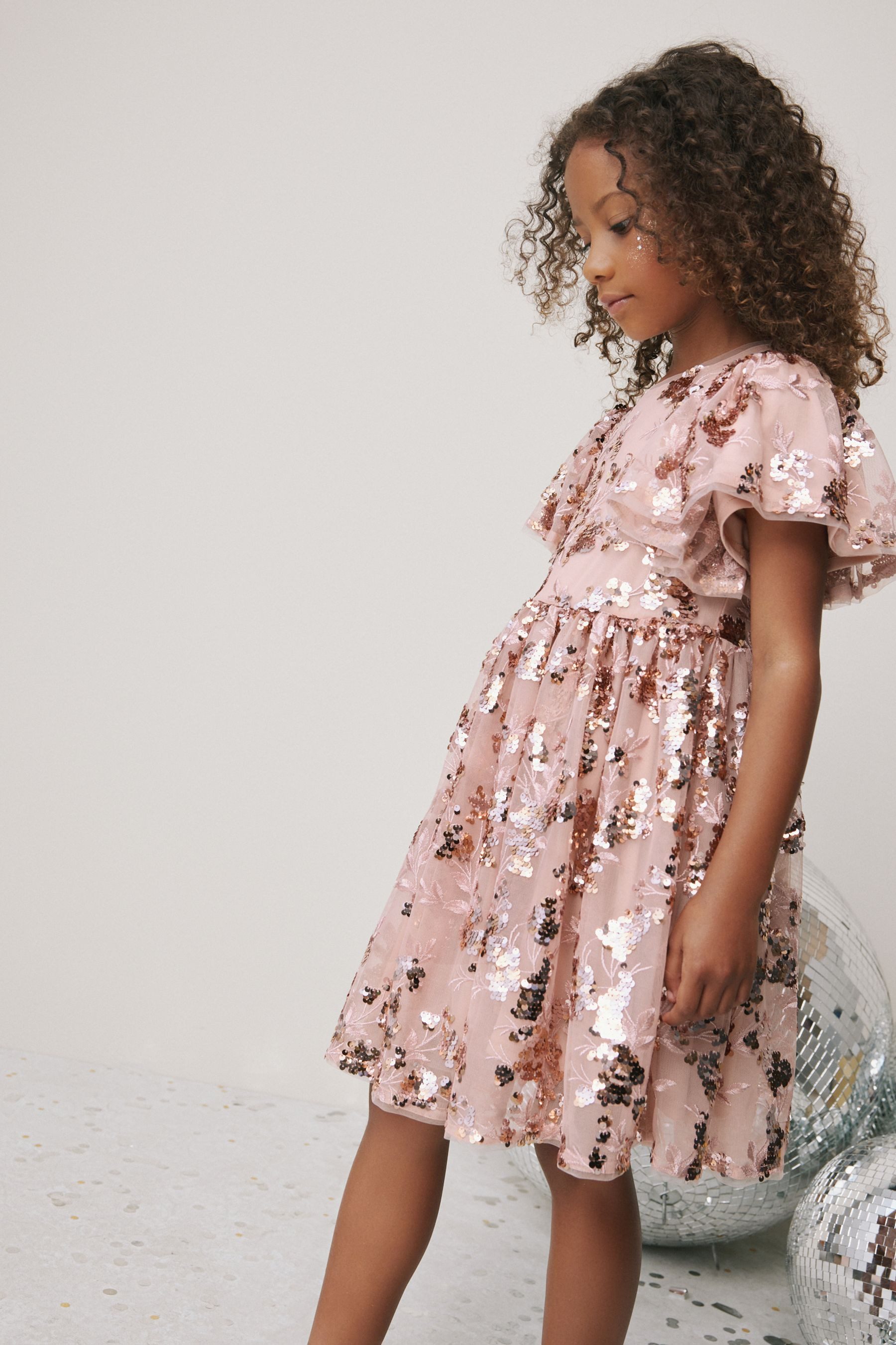 Next Partykleid Partykleid mit Pailletten (1-tlg)