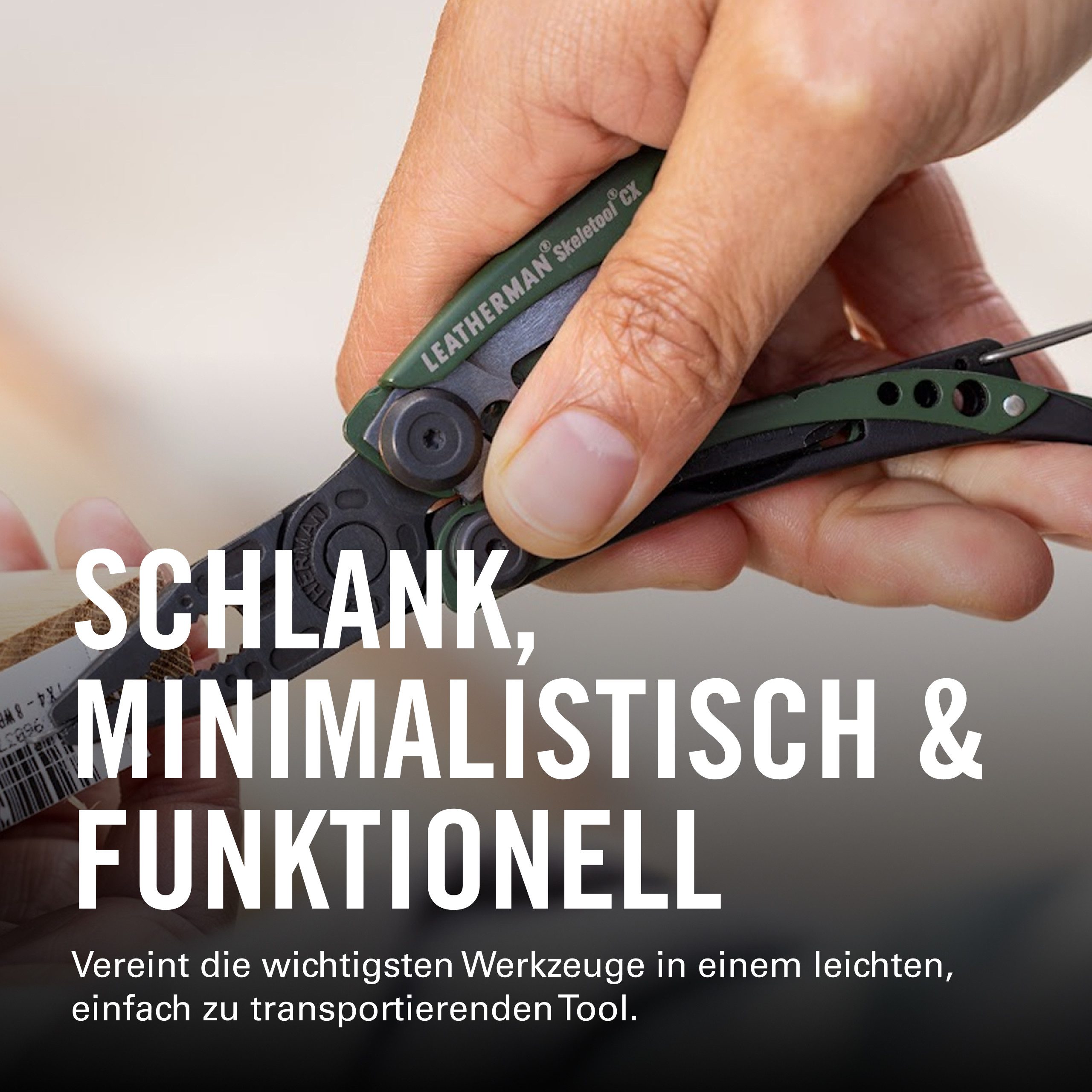 Leatherman Multitool Leatherman Skeletool - Leichtes Multi-Tool - 7 Werkzeugen - Edelstahl