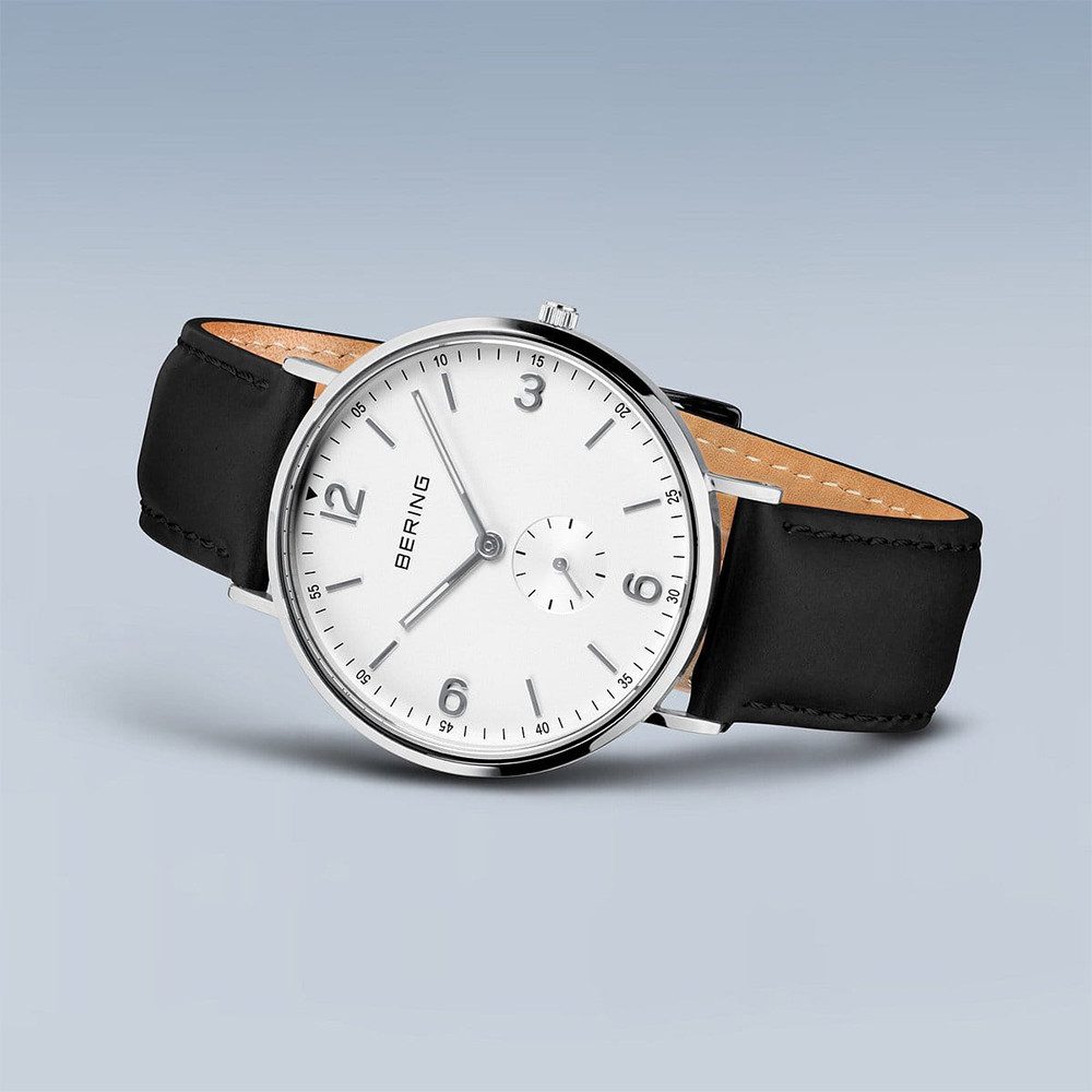 Bering Quarzuhr Bering Classic silber glänzend 14040-404 14040-404, Hochwertiges Produkt mit zeitlosem Design, sorgfältiger Verarbeitung