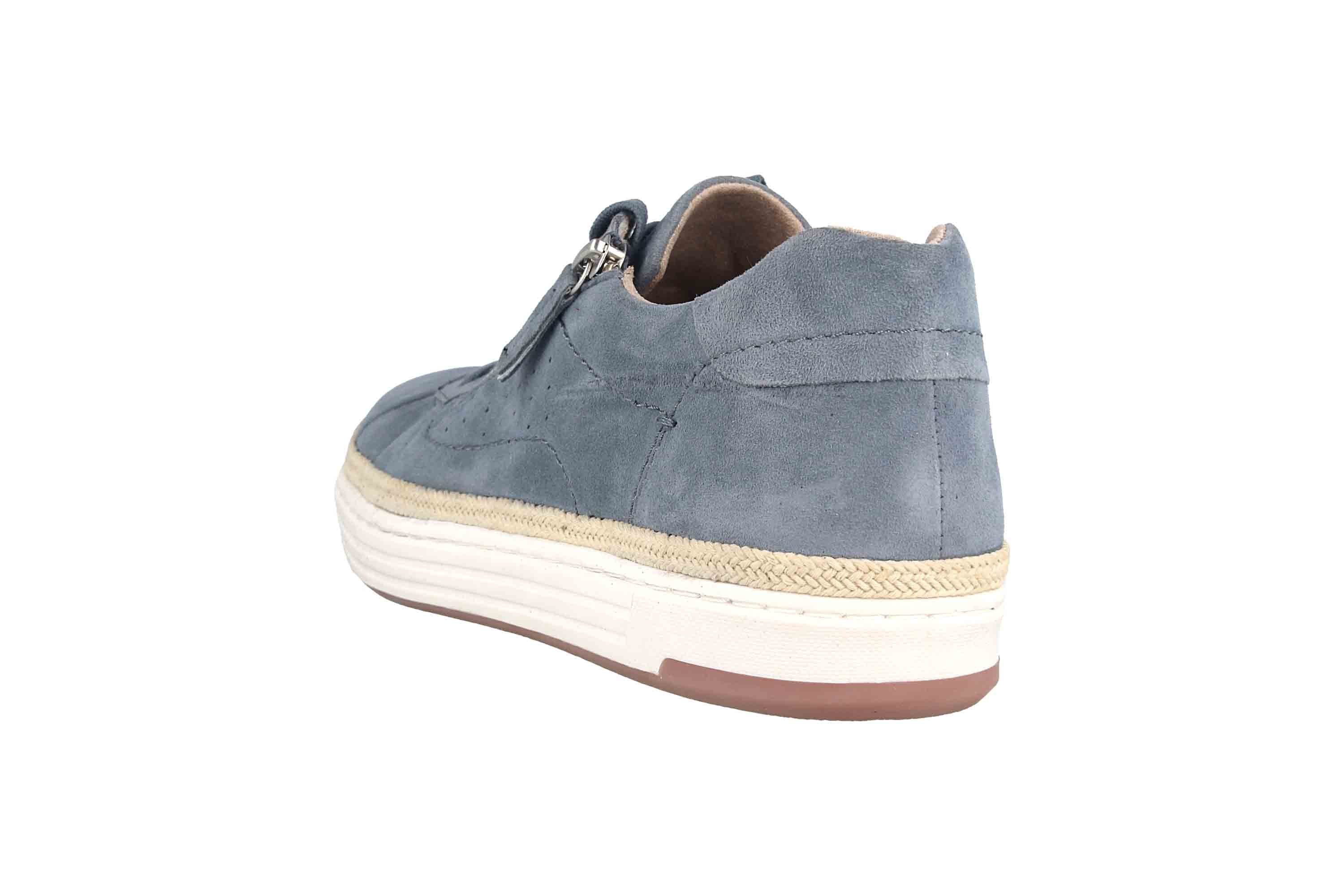 Jana 802 DENIM Schnürschuh 8-8-23650-28