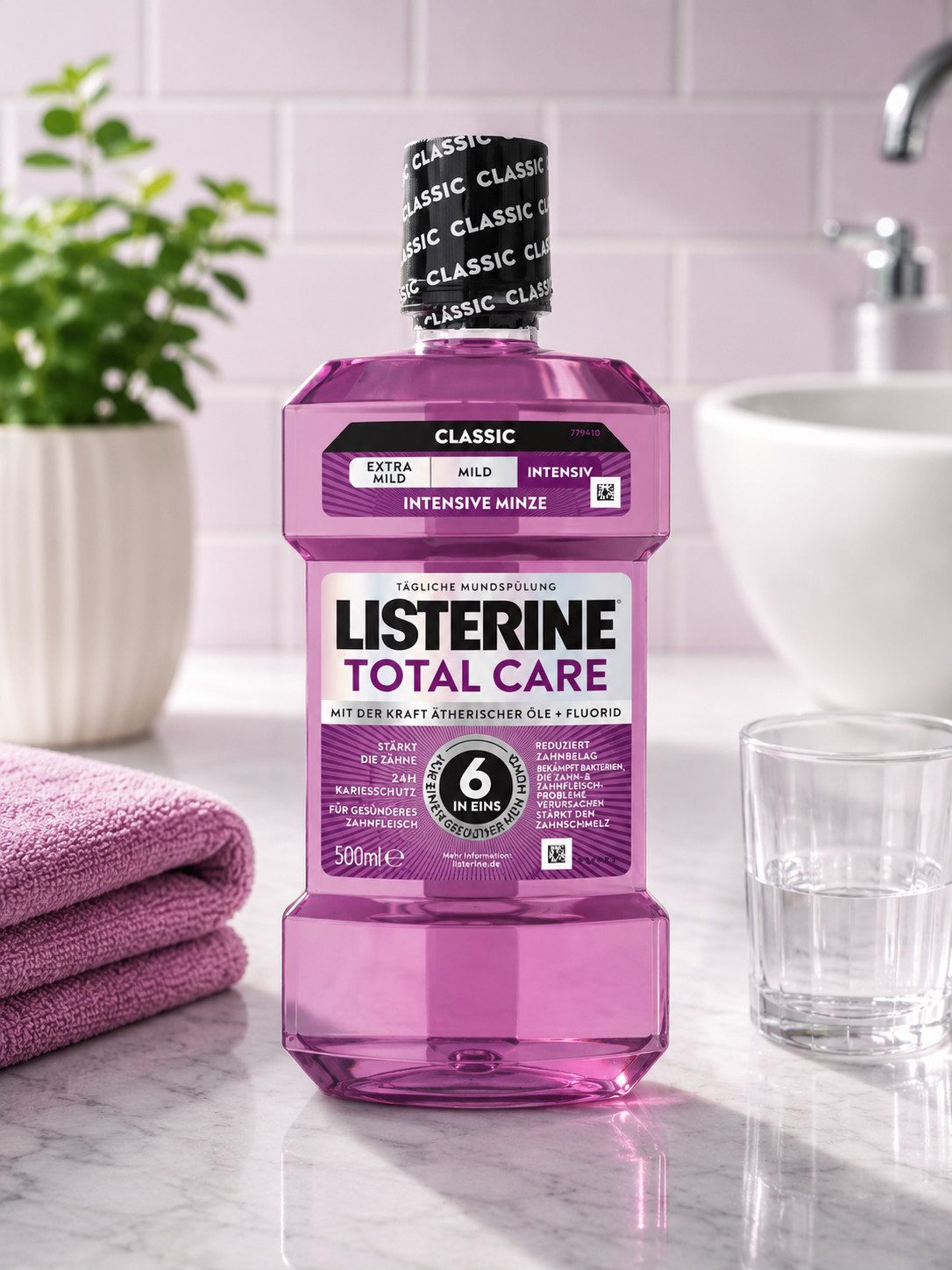 Listerine Mundspülung Listerine Mundspülung Total Care intensiv, 500 ml