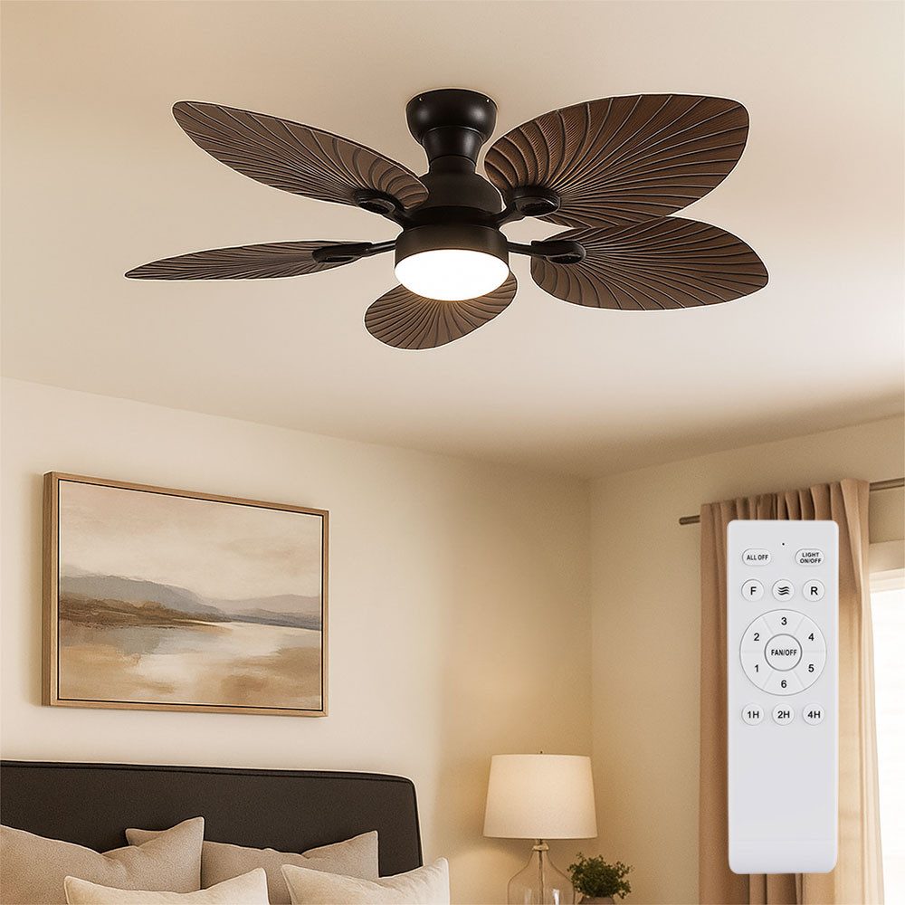 GLOBO LIGHTING Deckenventilator, Deckenventilator Deckenlampe LED günstig online kaufen