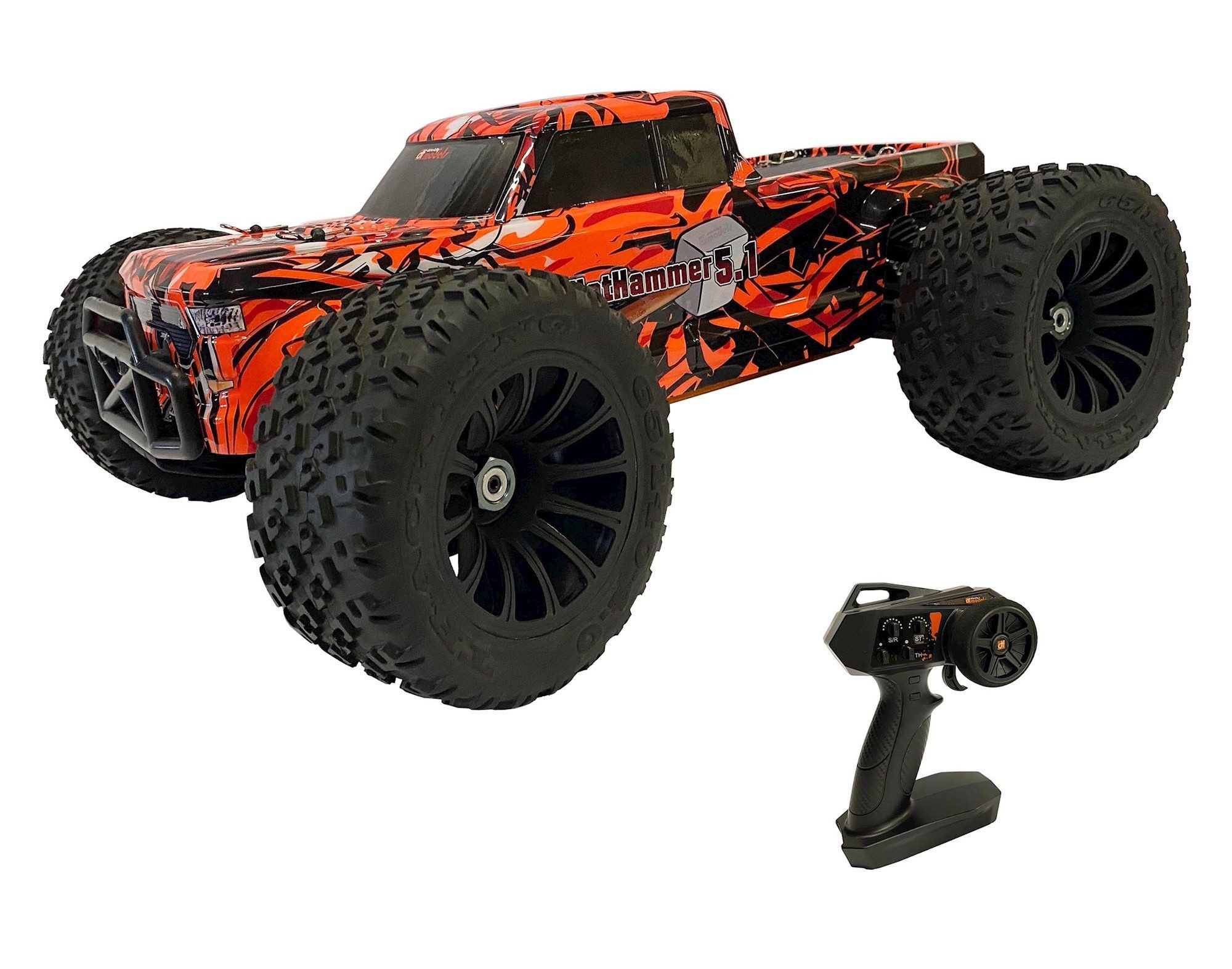 RC-Quadrocopter DF RC Monstertruck HotHammer 5.1 Competition Brushless Truck A-RTR