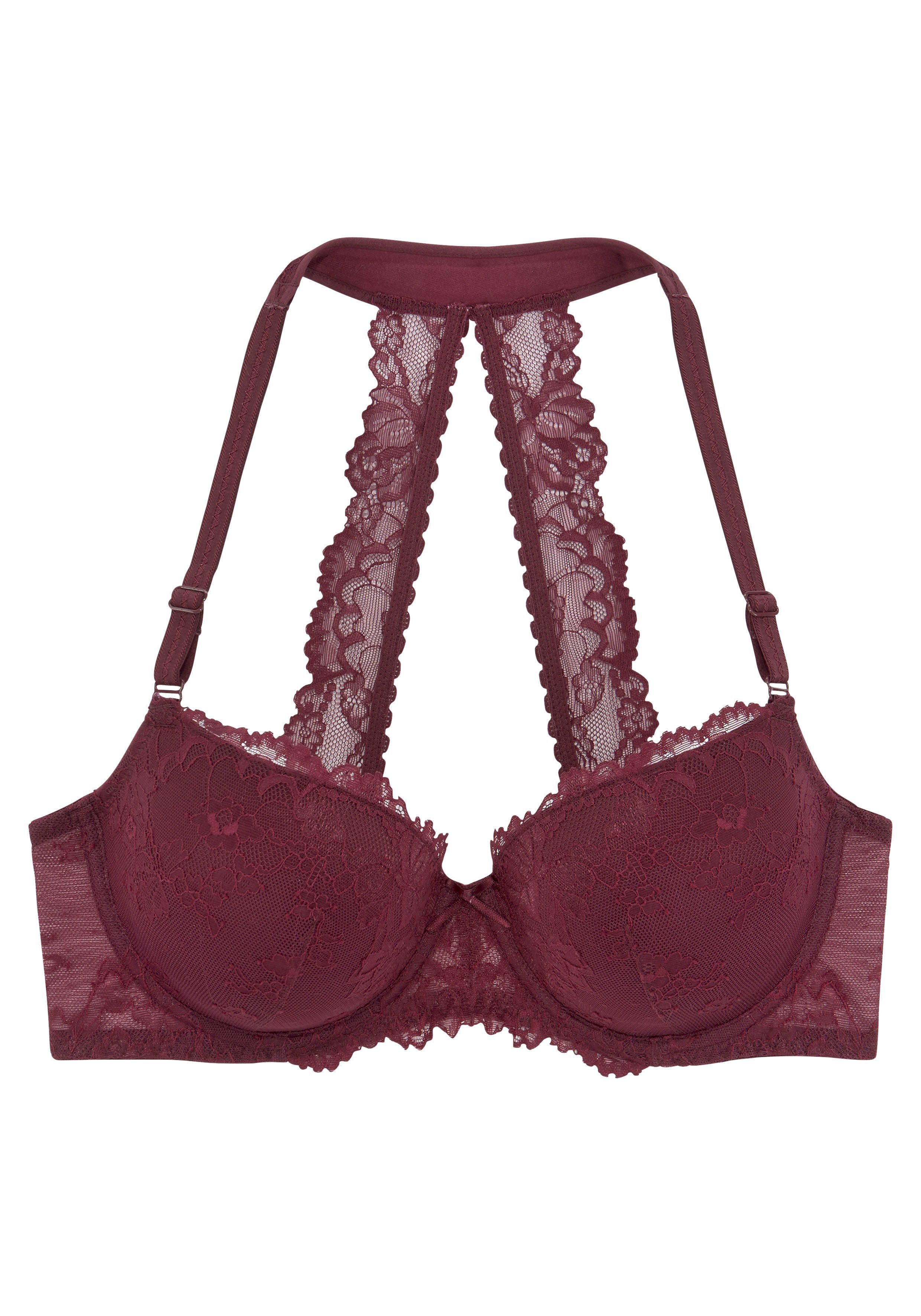 LASCANA NeckholderBH Dessous mit softem Neckholder und Spitzenrücken, sexy Dessous