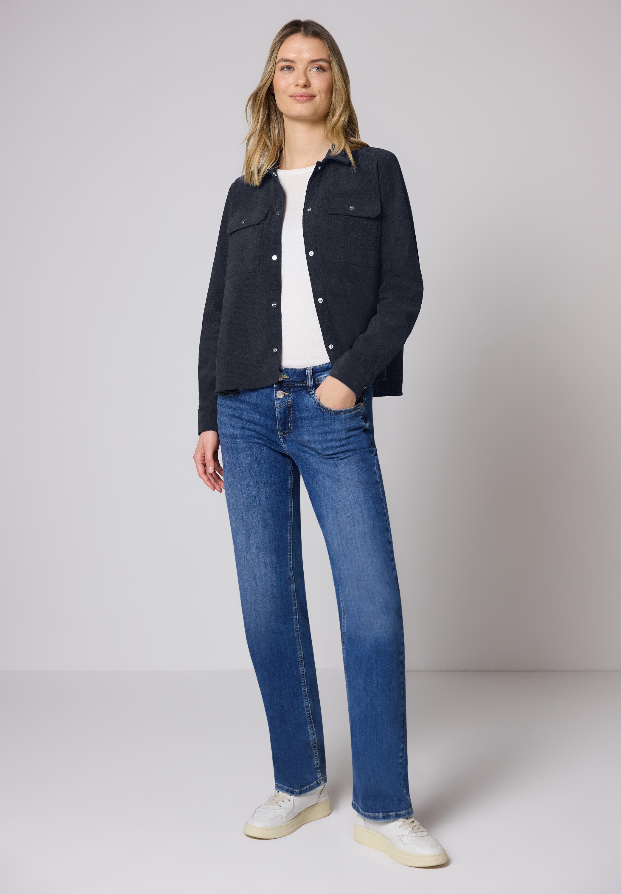 STREET ONE Cordjacke in Cord-Optik