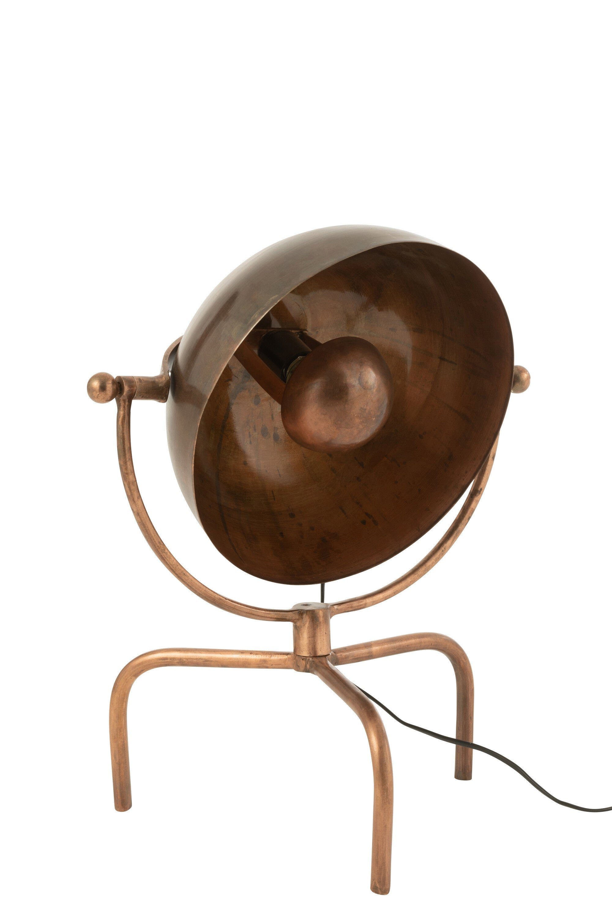 od Antike in - J-line Dekoobjekt stilvollem Exquisite Eisen-Kupfer Erhältlich Tischlampe