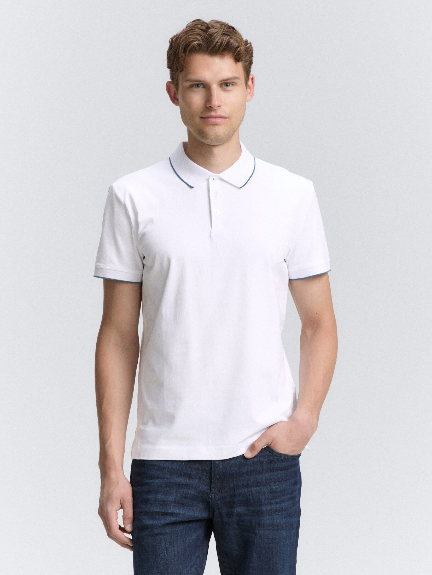 TOM TAILOR Poloshirt Slim Fit Jersey günstig online kaufen
