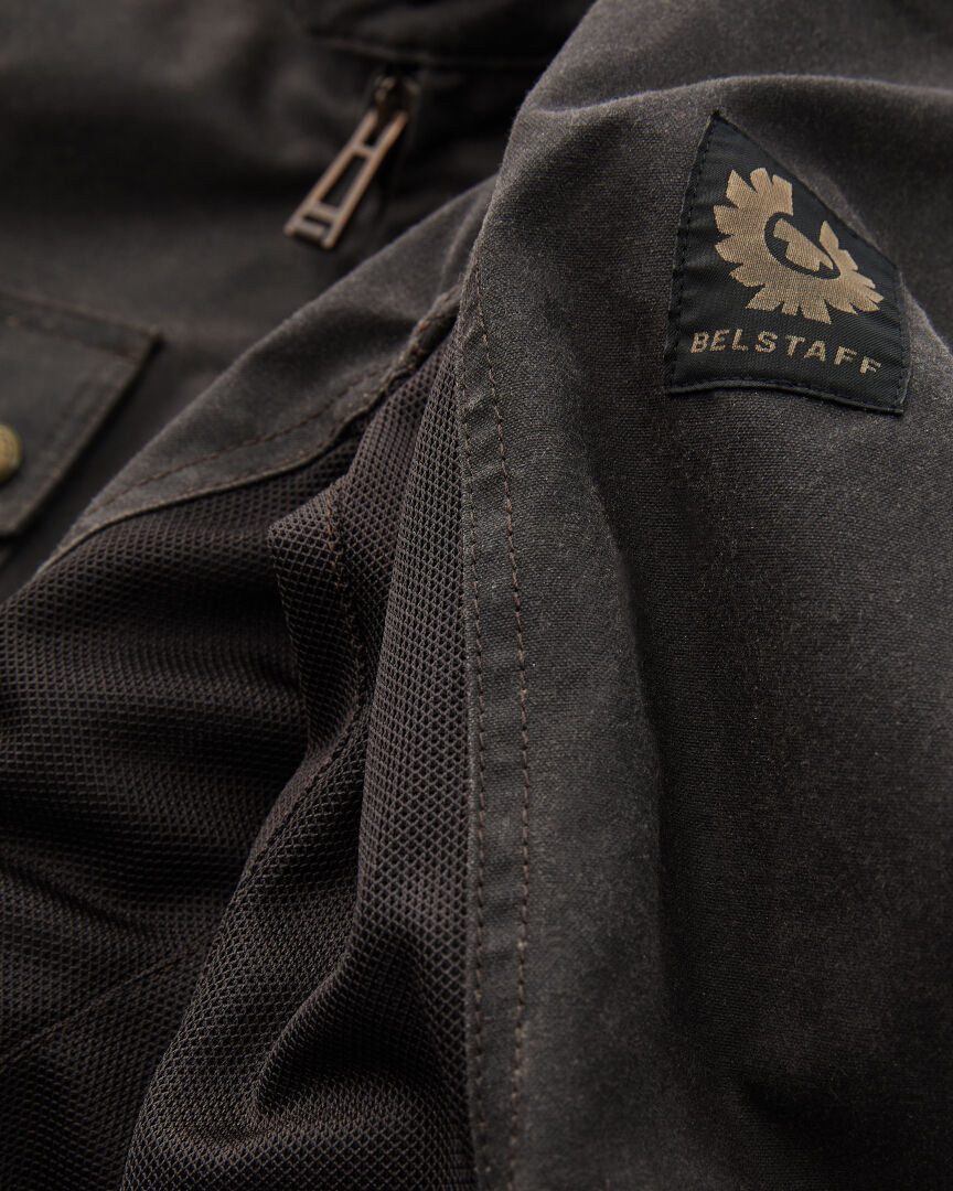 Belstaff Motorradjacke Temple Motorrad Wachsjacke protektoren günstig online kaufen