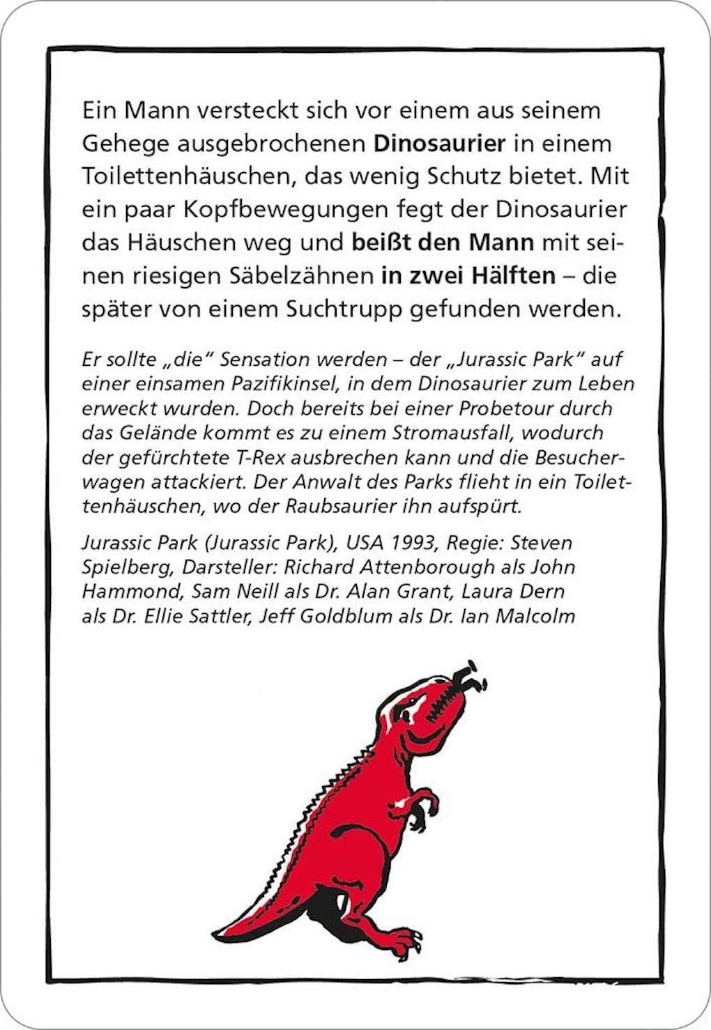 moses Spiel Black Stories - Fantasy Movies Edition, Kartenspiel