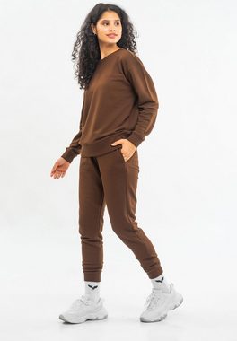 Tom Barron Freizeitanzug WOMEN OVERSIZE FIT SWEATSHIRT AND PANTS SETS