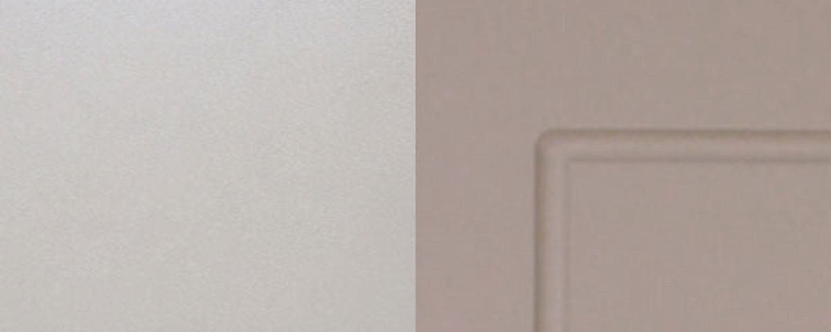 60cm mit abgerundete Vollauszug-HETTICH Klappe Atira-System, Korpusfarbe Kompaktofen Front- dekorativen Feldmann-Wohnen & & beige Backofenumbauschrank matt für Selbsteinzug, grifflos Fräsungen, Soft-Close, Schubladen (2 Ecken) Mikrowelle, wählbar Kvantum
