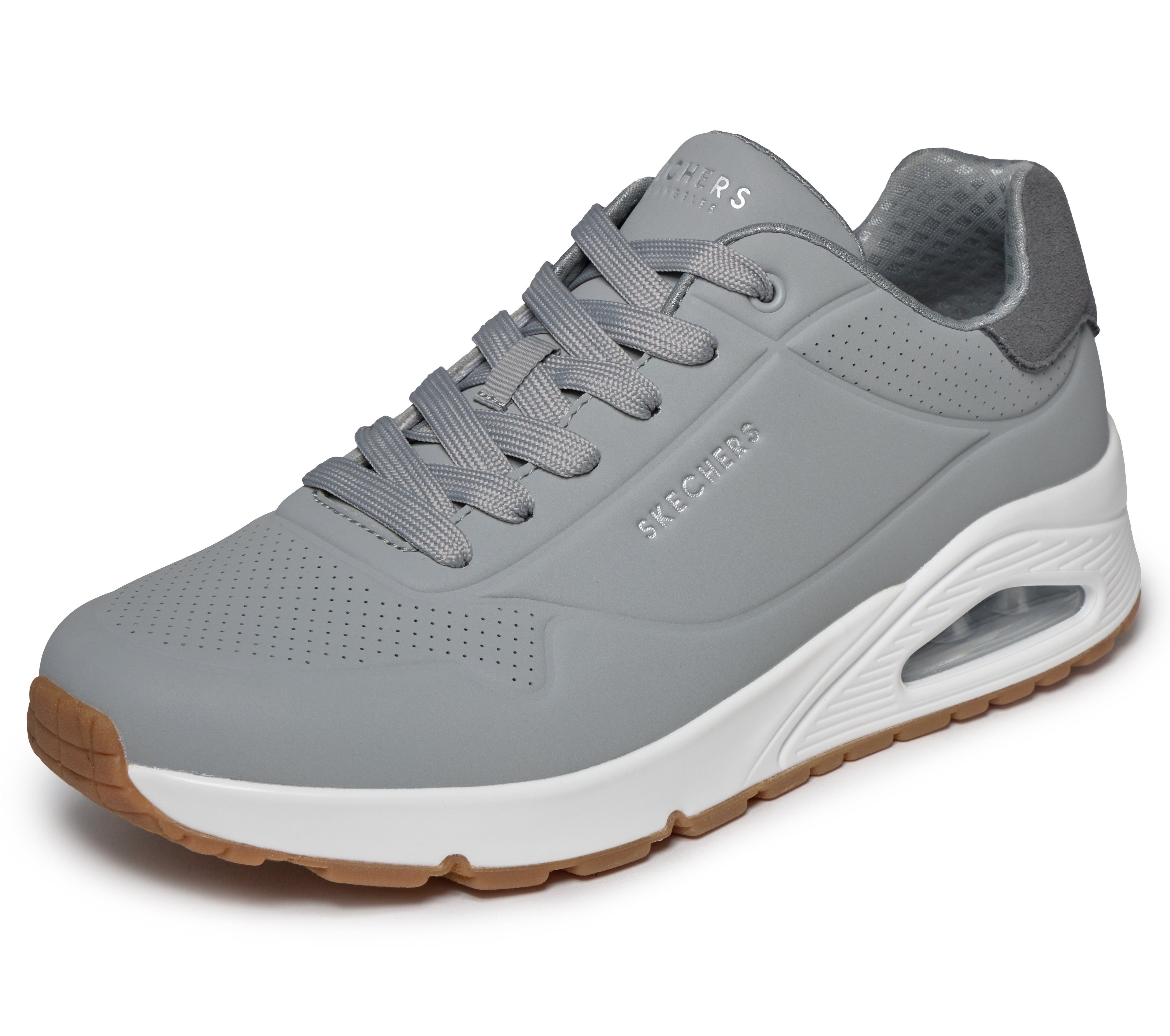 Skechers UNO-SUITED ON AIR Sneaker Freizeitschuh, Halbschuh, Schnürschuh mit modischer Keilsohle