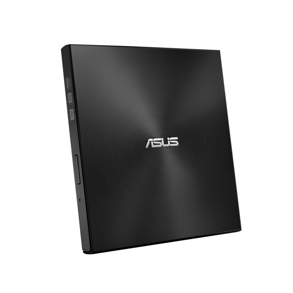 Asus ZenDrive U9M SDRW-08U9M-U DVD-Brenner (USB Typ-C, USB Typ-A, BD 8x/DVD 8x/CD 24x, externer Ultra SLIM DVD Brenner mit USB-C Kabel, Schwarz) – Bild 4 von 5