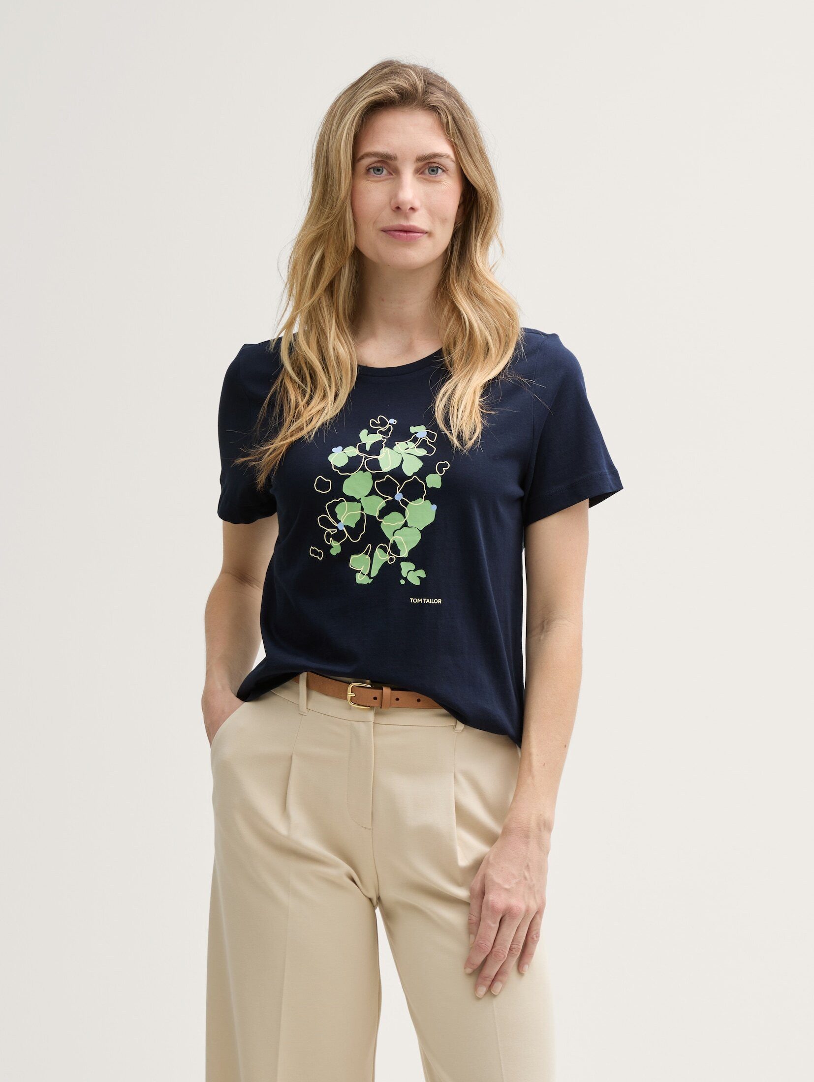 TOM TAILOR T-Shirt mit Frontprint günstig online kaufen