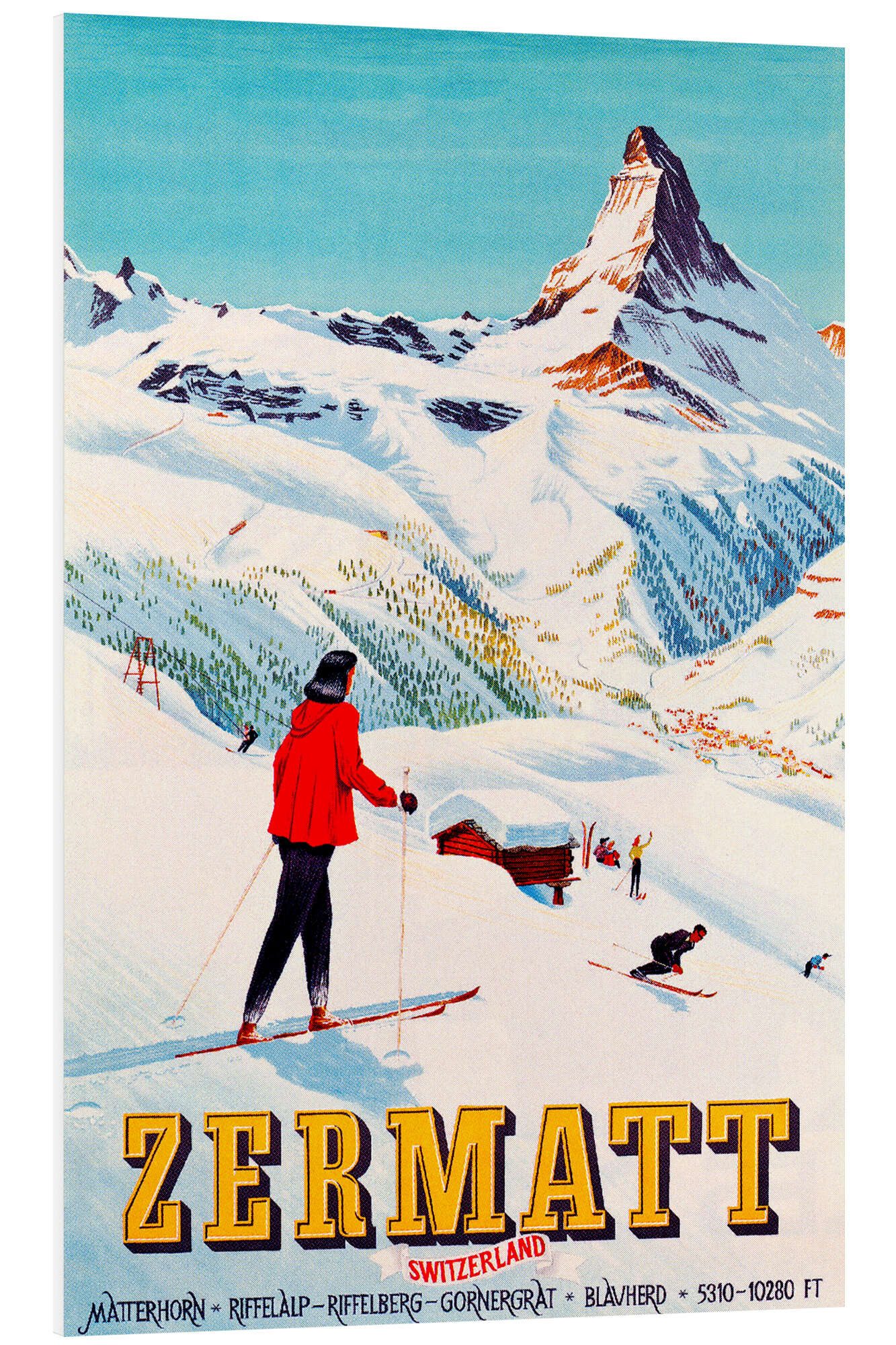 Forex-Bild Vintage Ski Collection