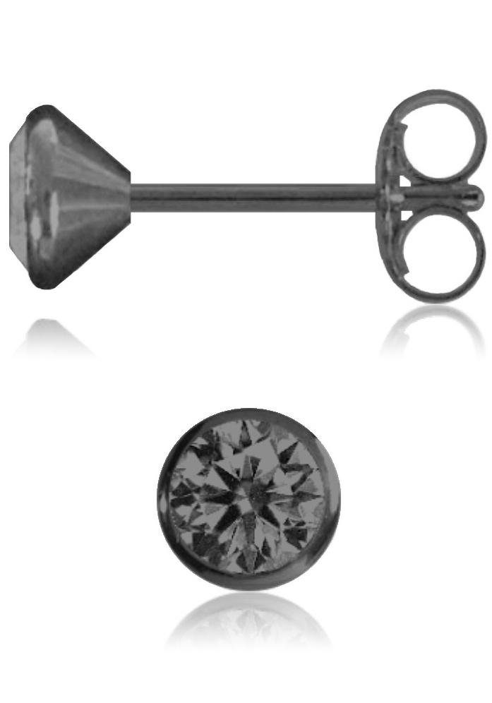 Firetti Paar Ohrstecker Schmuck Geschenk Silber 925 Ohrschmuck, mit Zirkonia (synth)