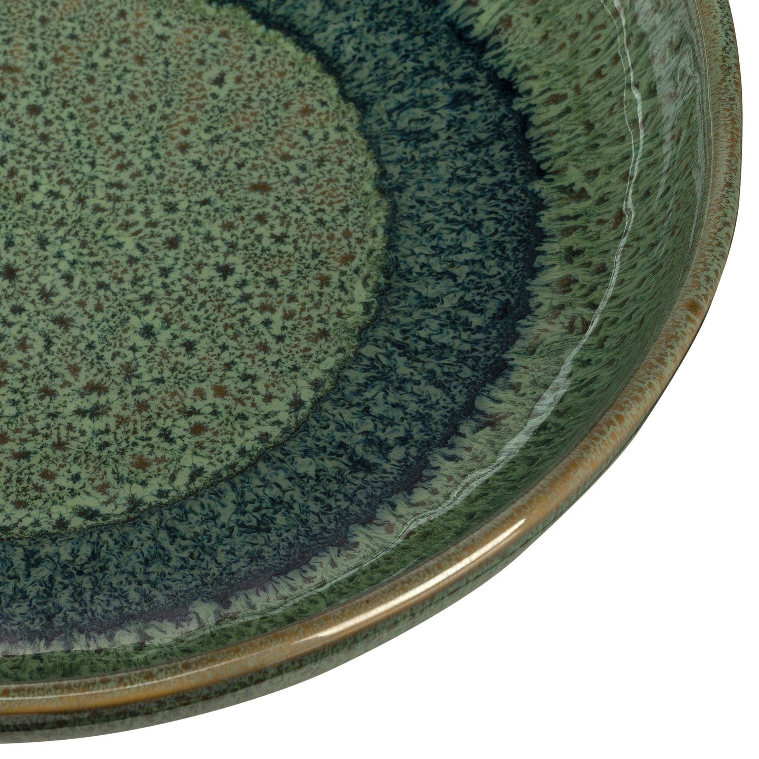 LEONARDO Suppenteller cm Matera, St), (6 Ø Keramik, grün 21