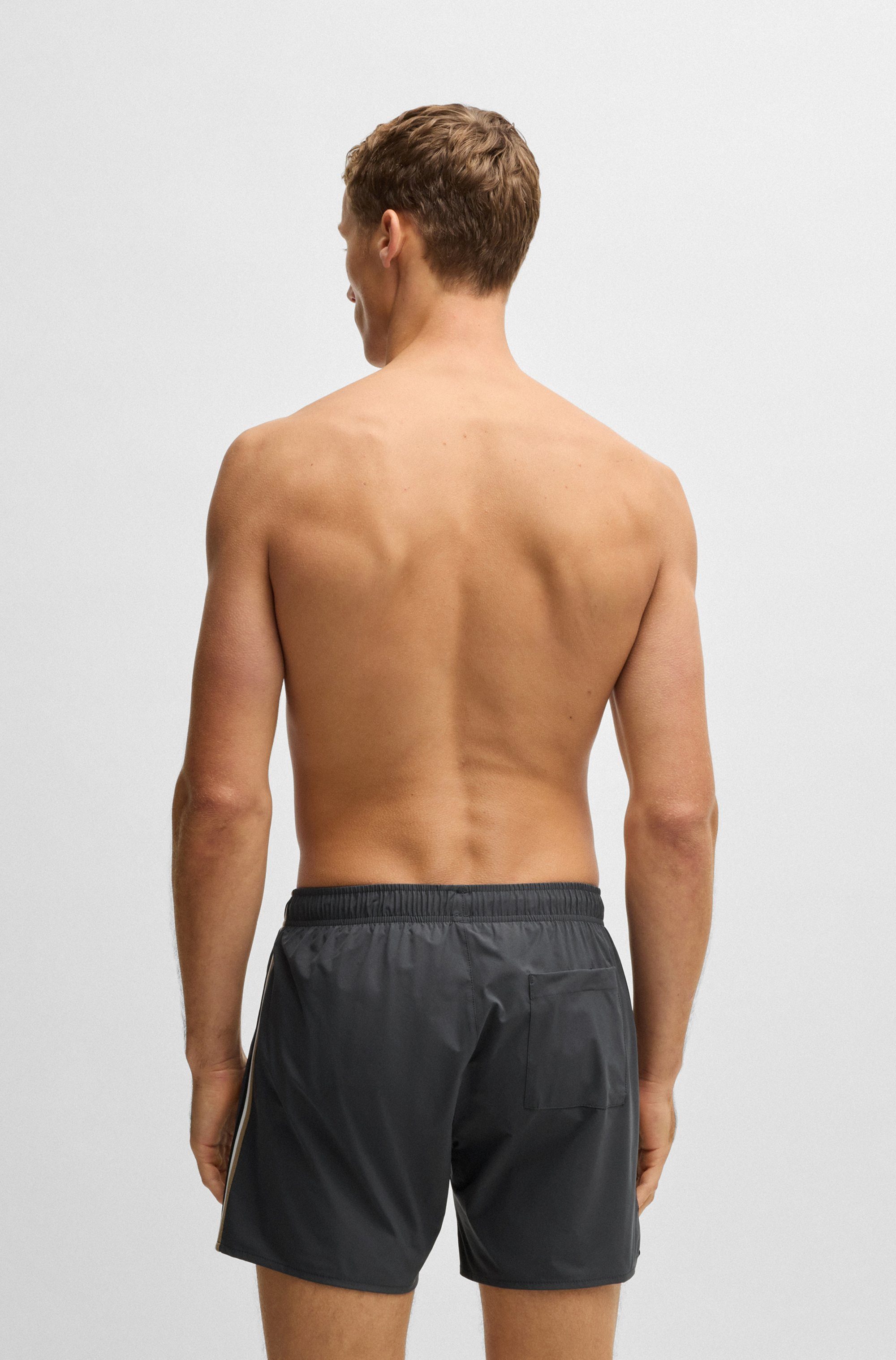 BOSS Badeshorts Iconic mit seitlichen Kontraststreifen günstig online kaufen