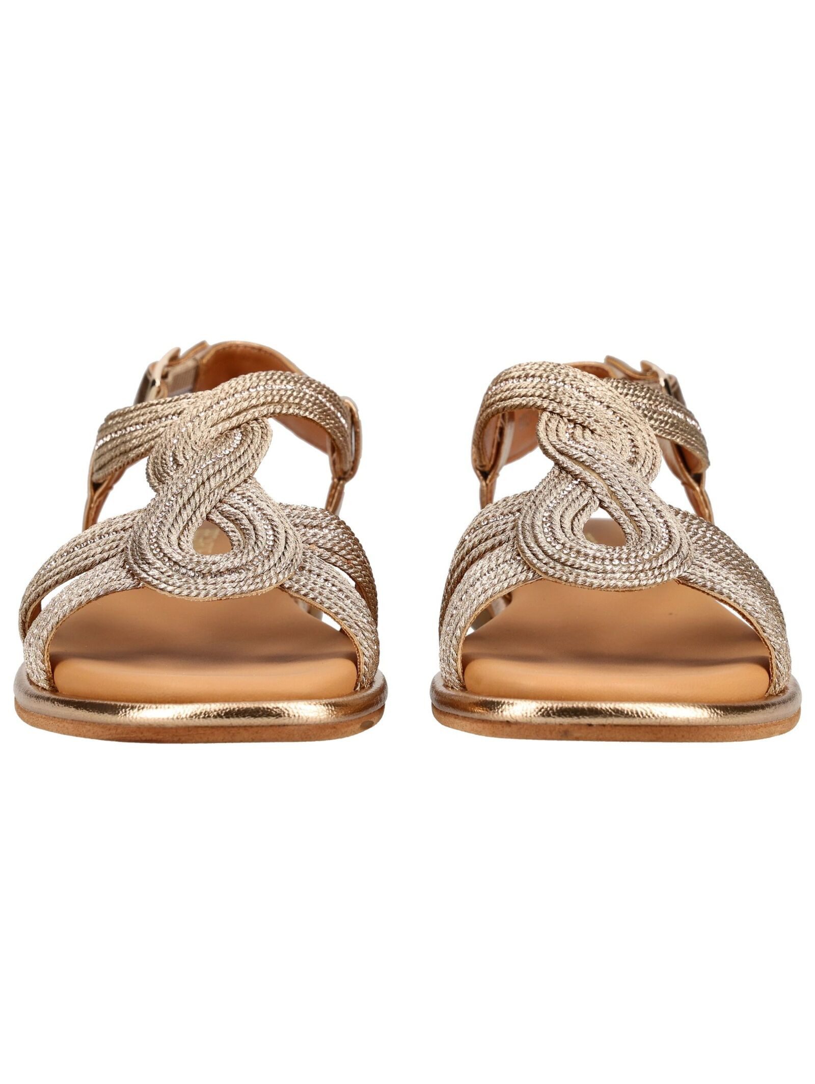 Regarde Le Ciel Regarde Le Ciel Sandalen Leder/Textil Riemchensandale