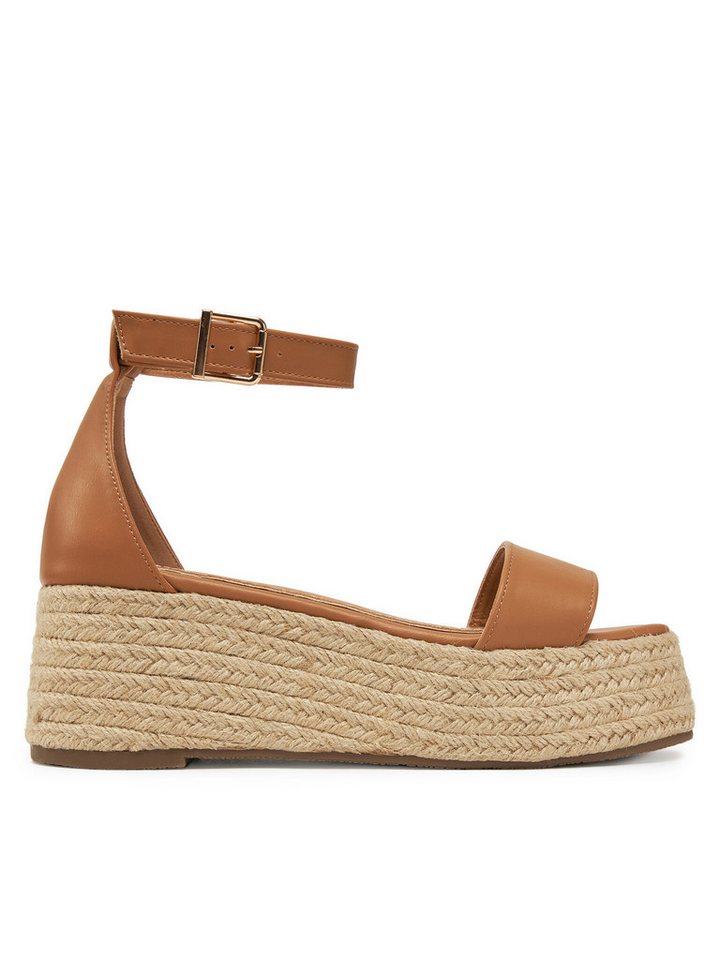 DeeZee Deezee Damen Espadrilles Brown Q020 Espadrille
