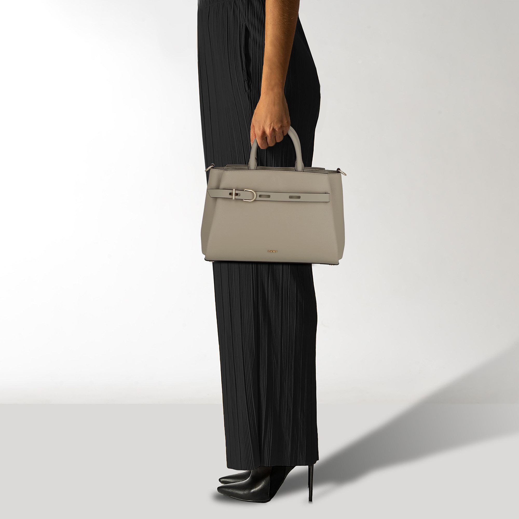 DKNY Henkeltasche Onyx, Leder