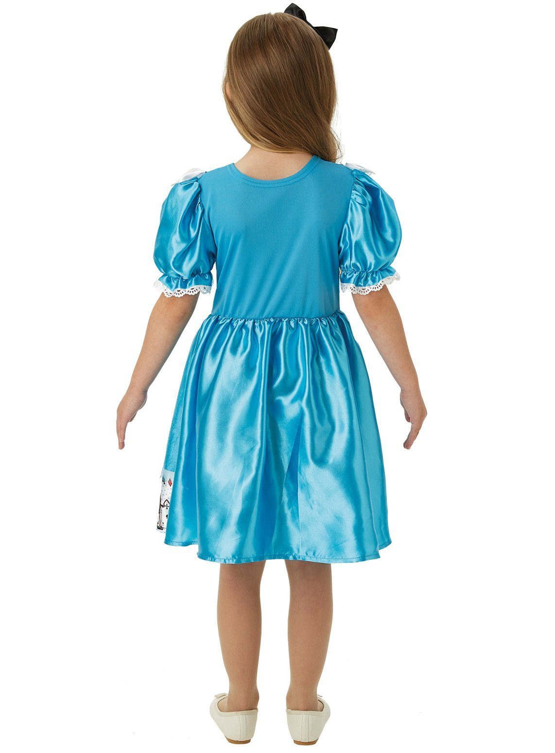 Rubie´s Kostüm Disney's Alice im Wunderland Deluxe Kostüm für Kin, Bezauberndes Märchenkleid im Dirndl-Look