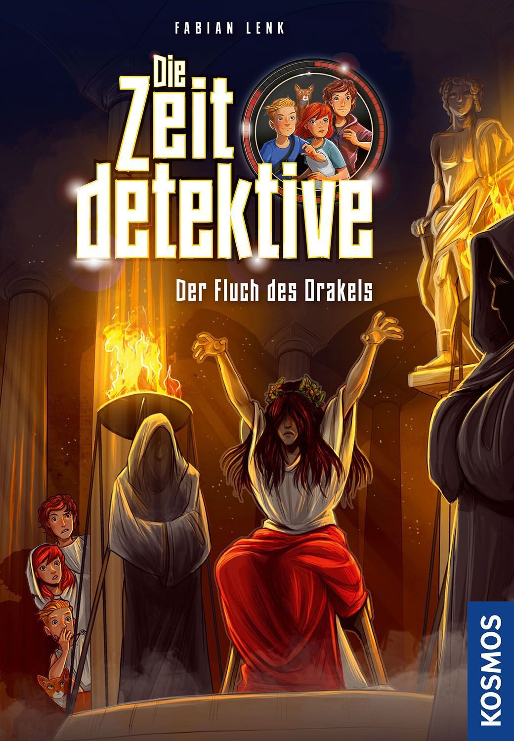 Die Zeitdetektive, 5, Der Fluch des Orakels / Fabian Lenk