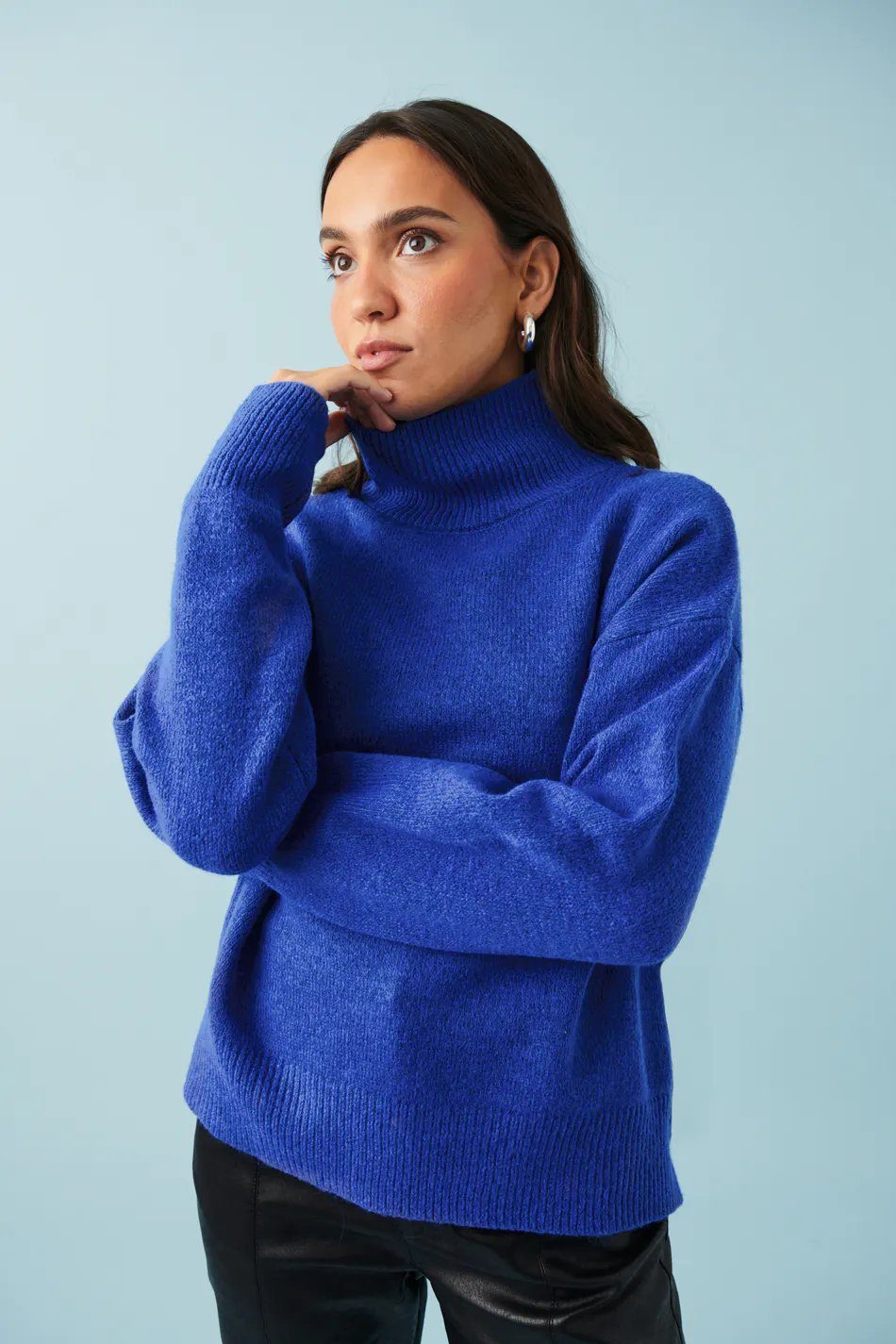 Tricot blue (5102) Strong Gina Strickpullover