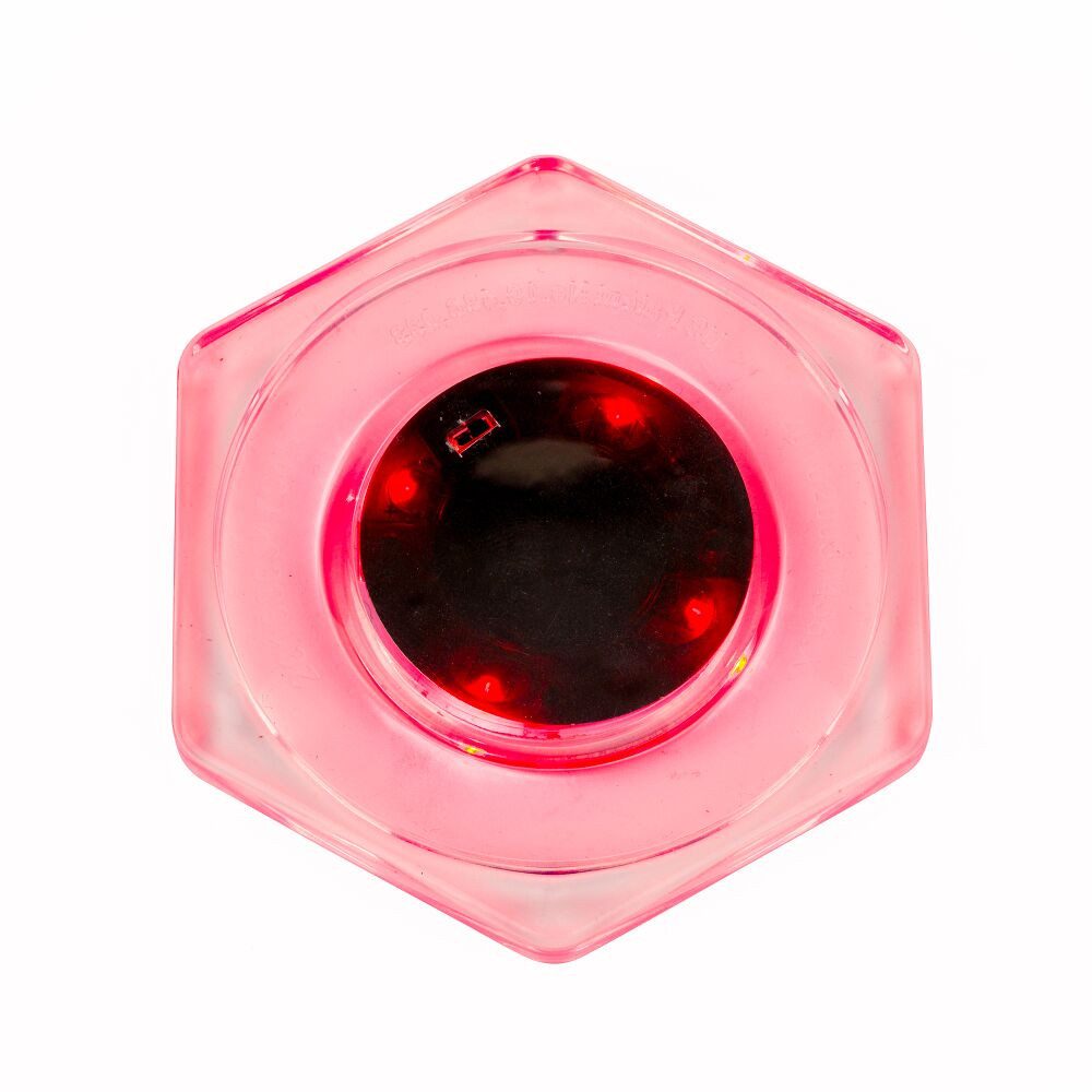Sportime Air-Hockeytisch Airhockey Puck LED, sechseckig, LED-Beleuchtung