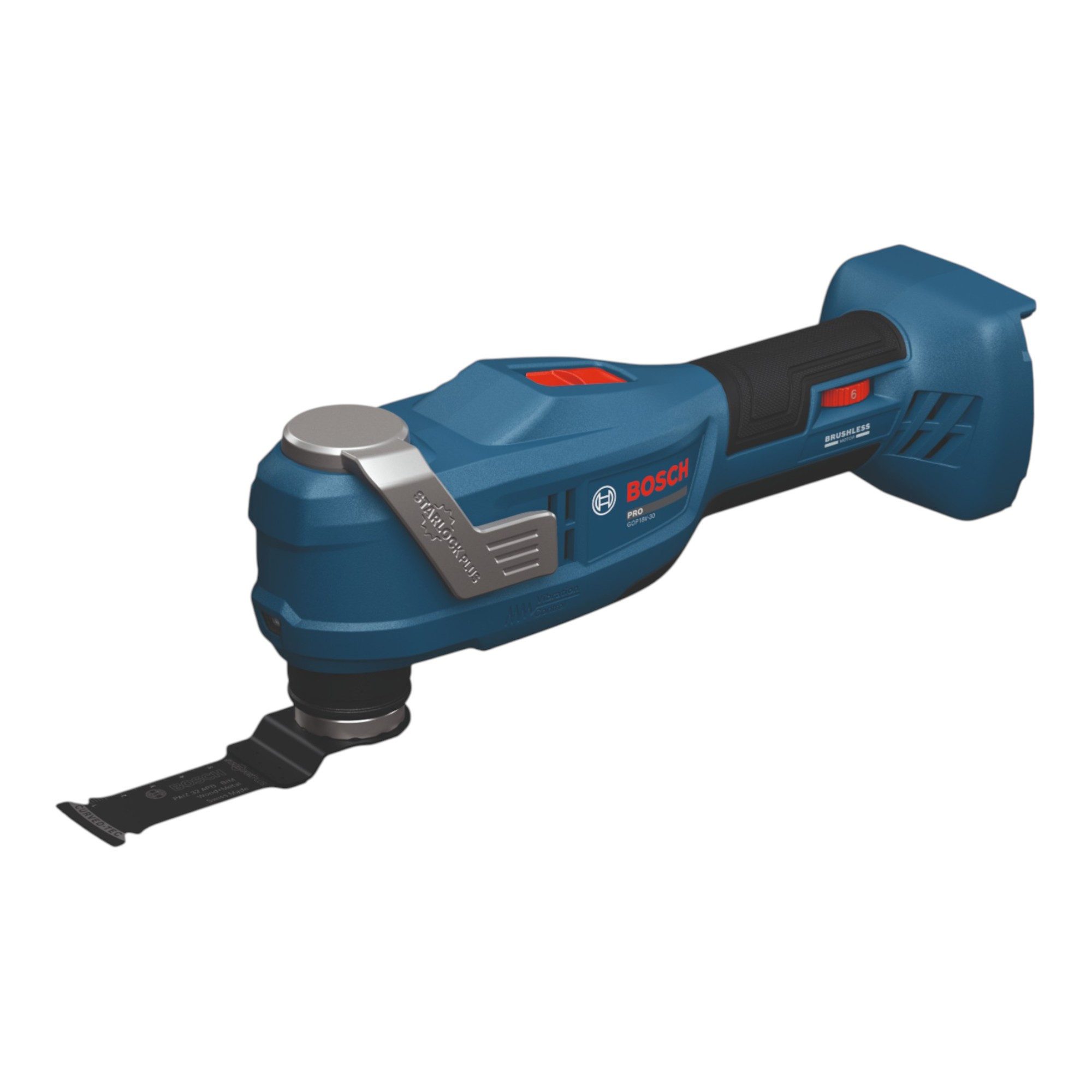Bosch Professional Akku-Multifunktionswerkzeug GOP 18V-30 Akku Multifunktionswerkzeug 18 V Starlock Plus Brushless