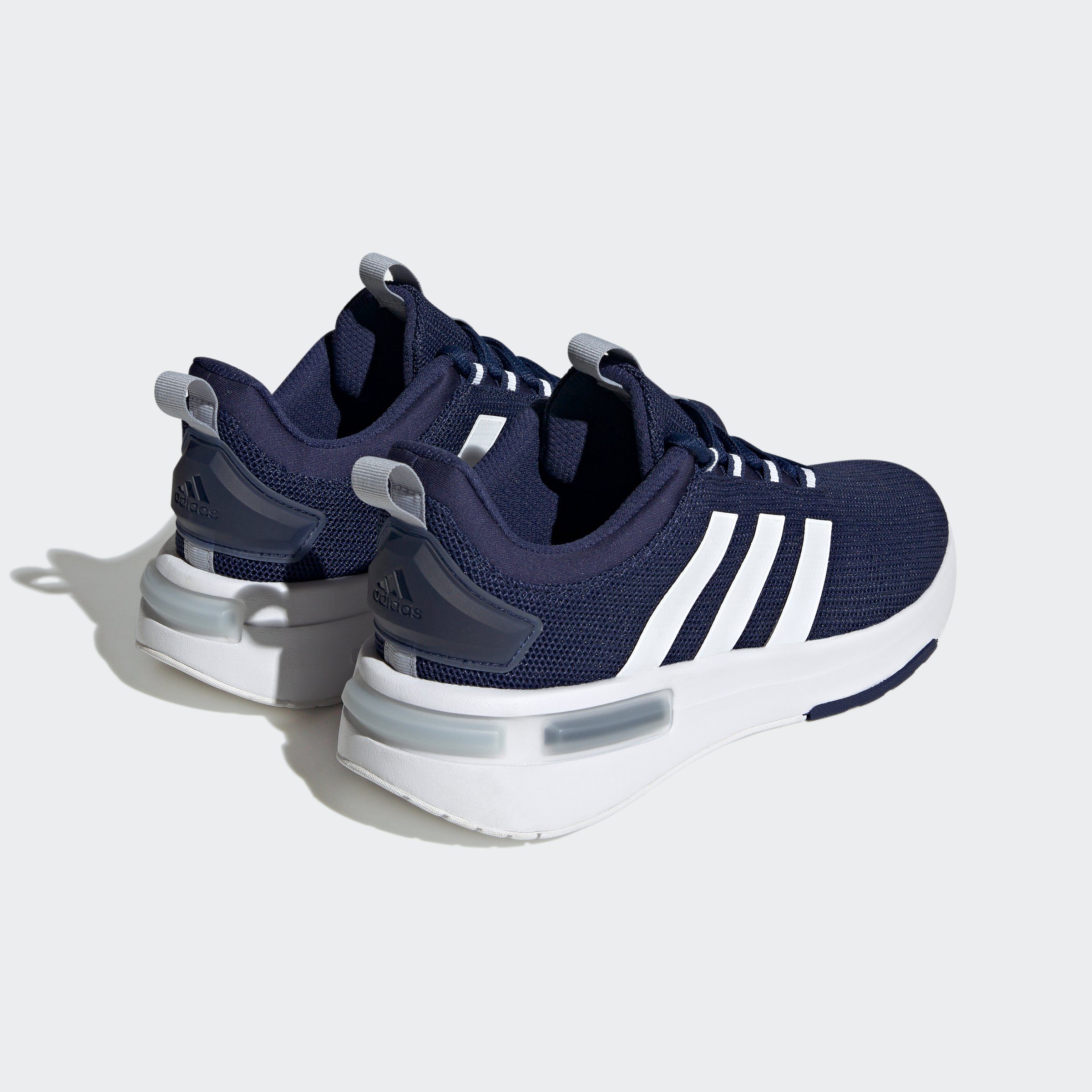 Blue Halo Dark Cloud Sportswear Sneaker / Silver TR23 adidas / White RACER