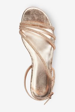 Next Forever Comfort® Glitzernde Riemchensandalette Riemchensandale (1-tlg)