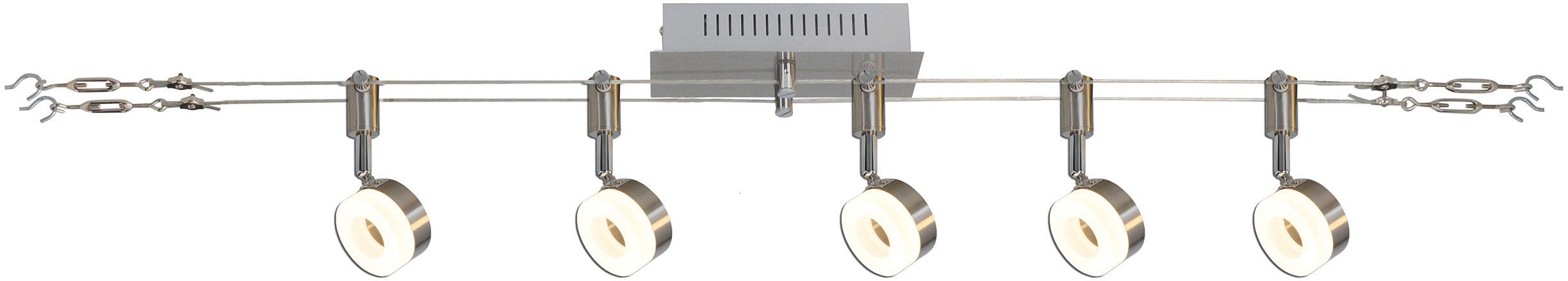 näve LED Pendelleuchte Tony, LED fest integriert, Warmweiß, individuell einstellbar