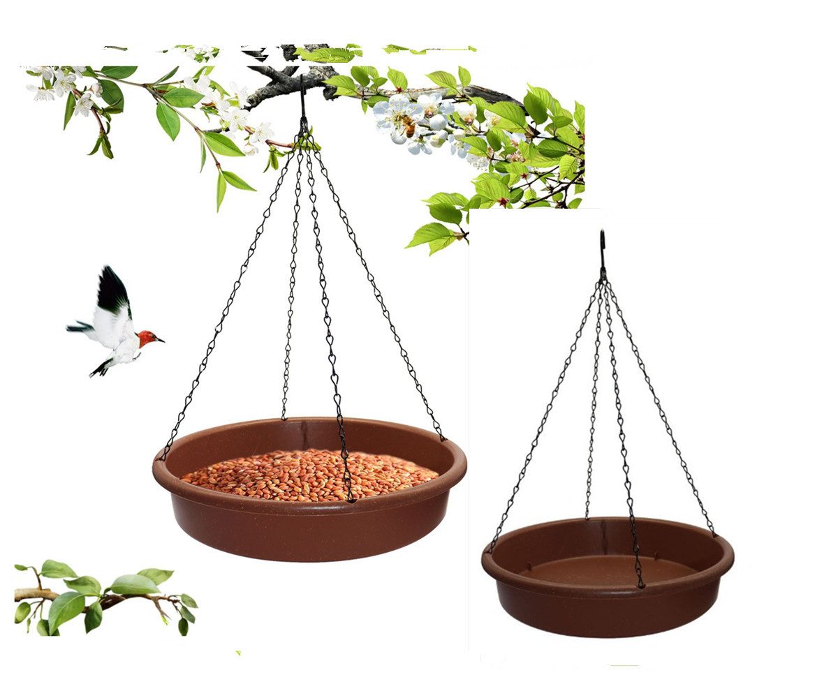 Tierhaus 2 Stück Vogelfutterspender Zum Aufhängen,Vogelfutterhaus