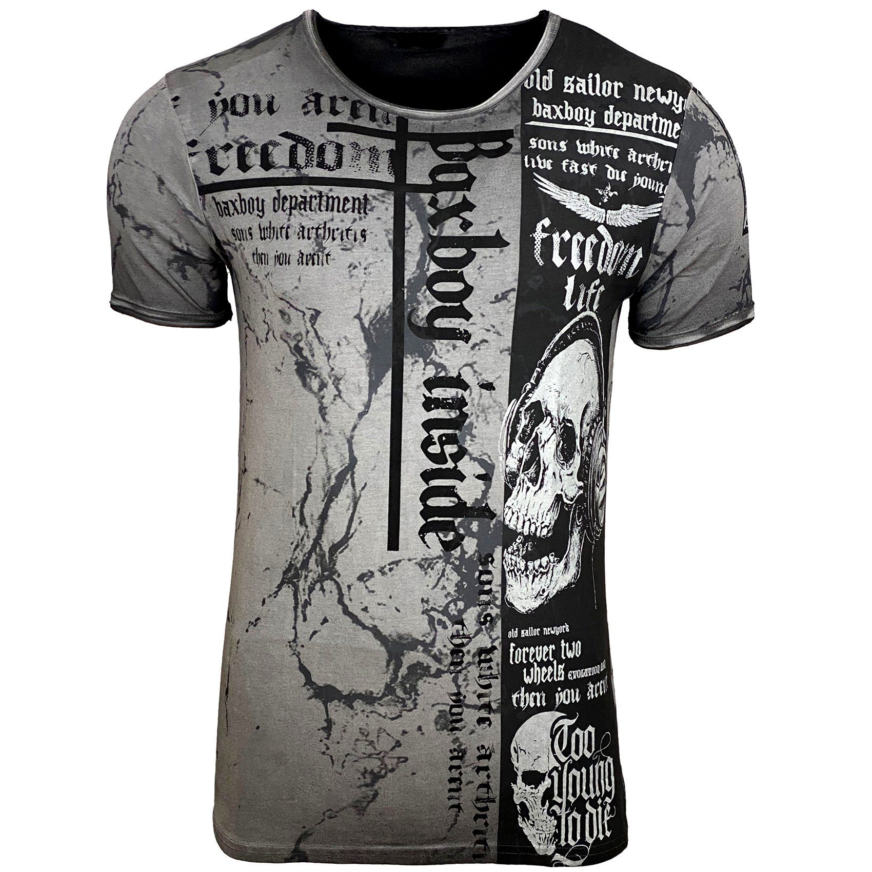 Baxboy T-Shirt Baxboy T-Shirt mit coolem günstig online kaufen