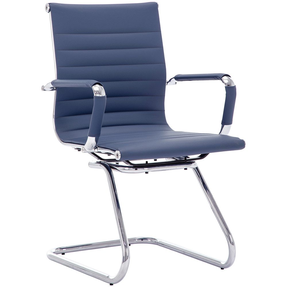 WAHSON OFFICE CHAIRS Bürostuhl 2 PU-Leder-Freischwinger günstig online kaufen