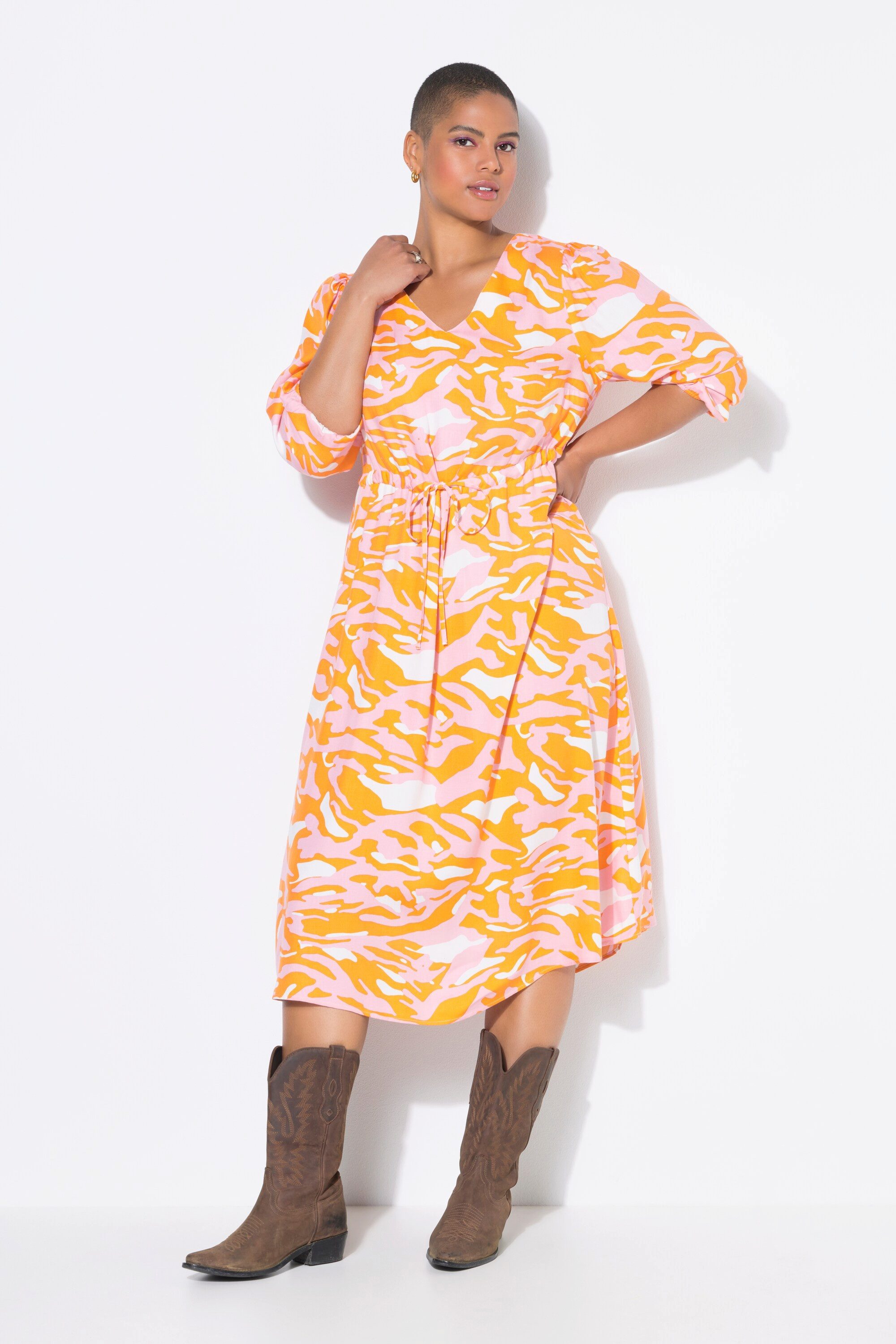 Studio Untold Midikleid Midikleid A-Line Color günstig online kaufen