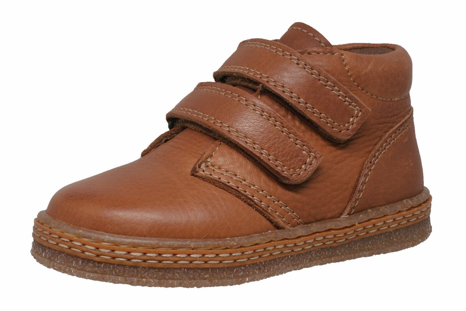 Bisgaard Bisgaard Halbschuhe Кросівки Leder 21251 braun Klett Schnürschuh