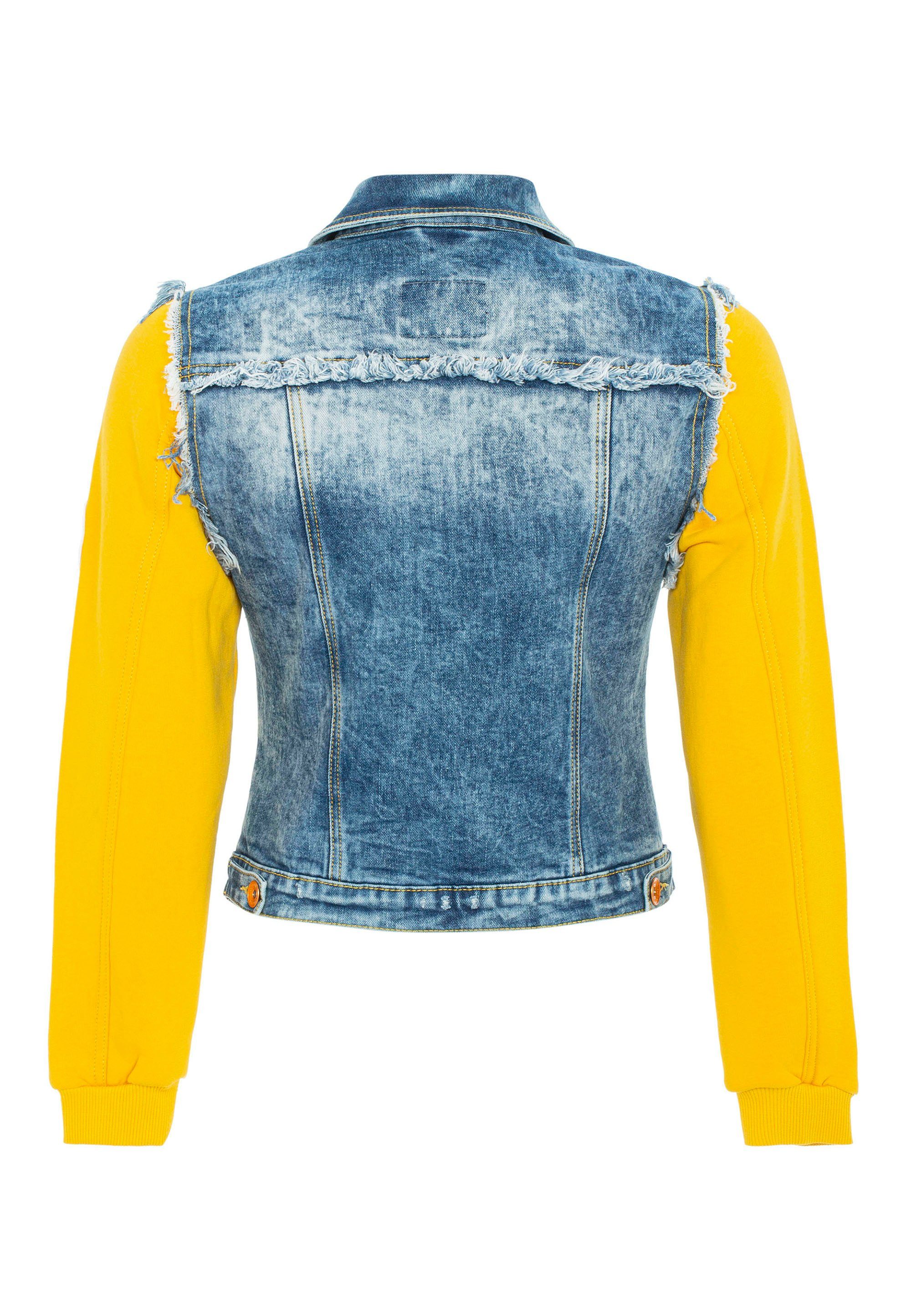 Cipo & Baxx Jeansjacke Look im sportlichen