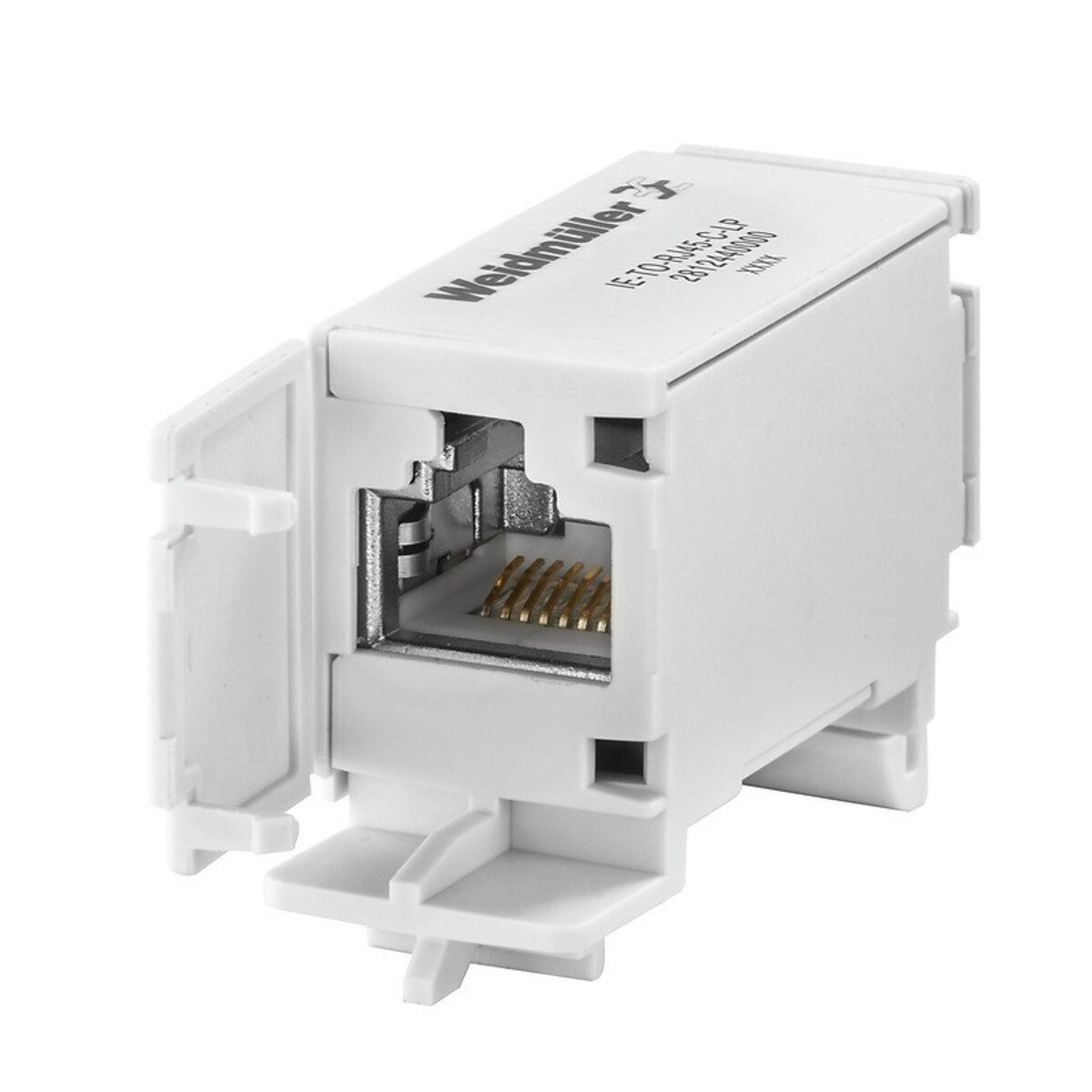 Weidmüller Weidmüller Steckverbinder IP20 RJ45 IE-TO-RJ45-C-LP Netzwerk-Patch-Panel