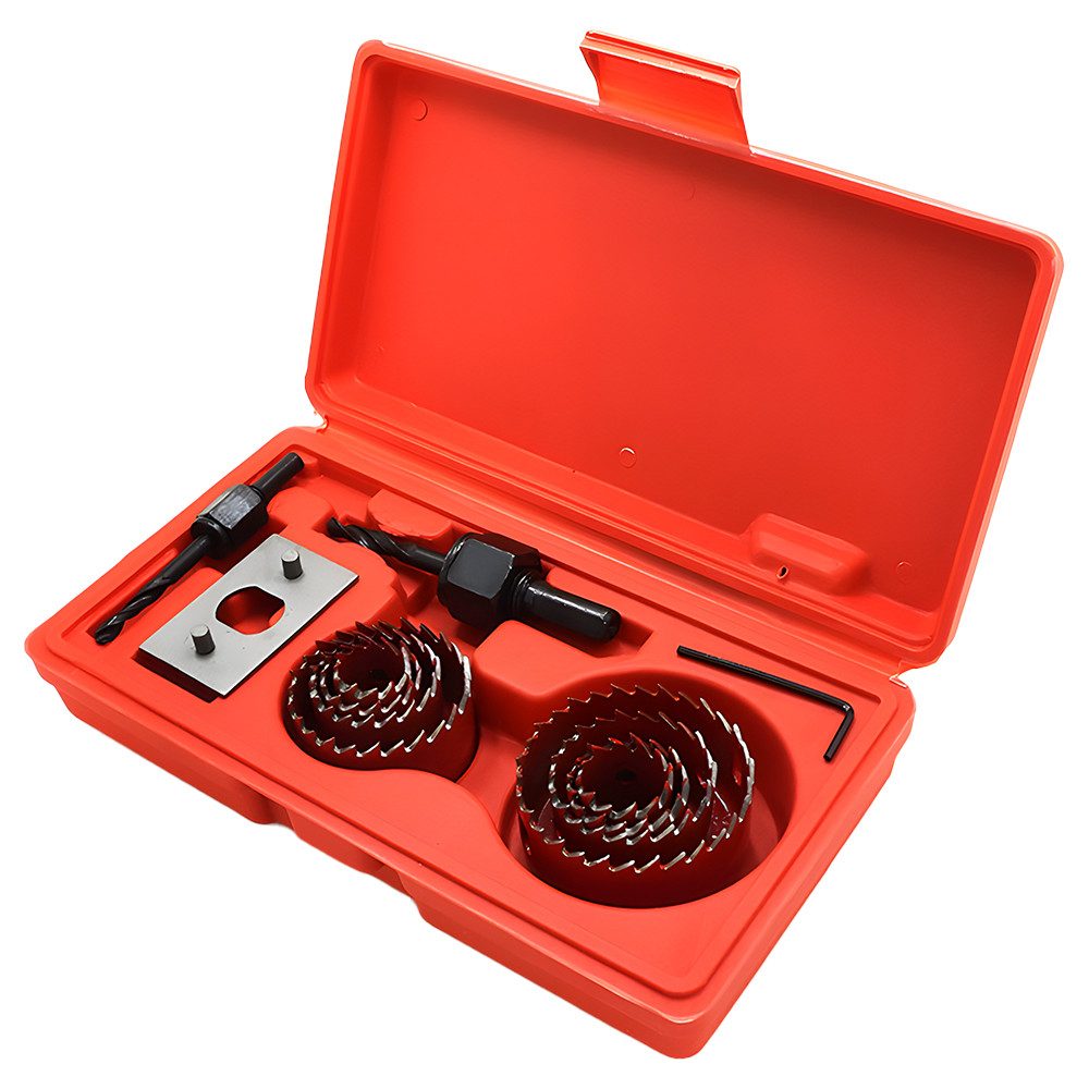 PODOFO Lochsäge Holzbohrer Holzbearbeitung Кольцевые пилы-Set 12tlg, 12-tlg.