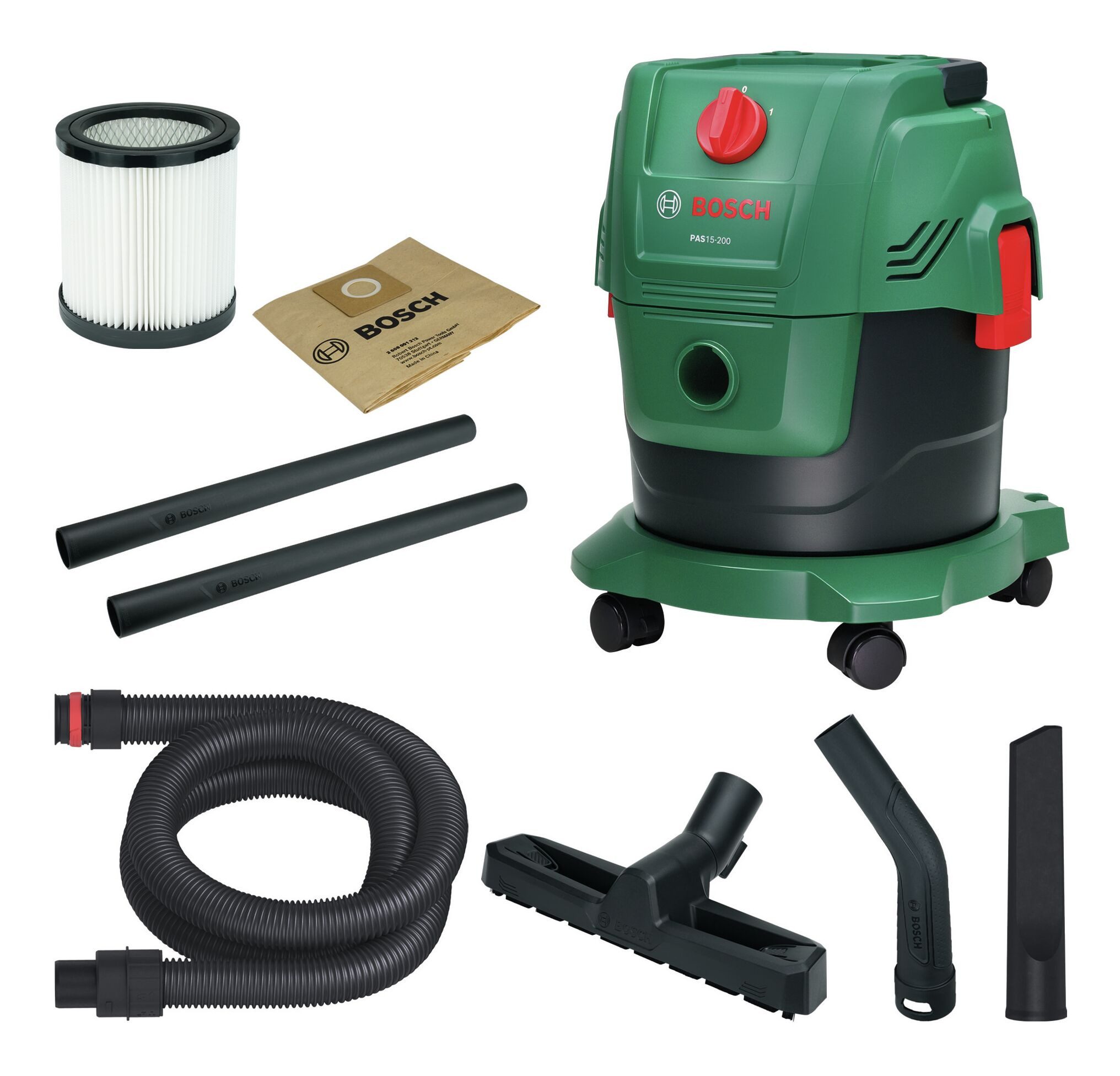 BOSCH Nass-Trocken-Sauger PAS, Allzwecksauger PAS15-200 - im Karton