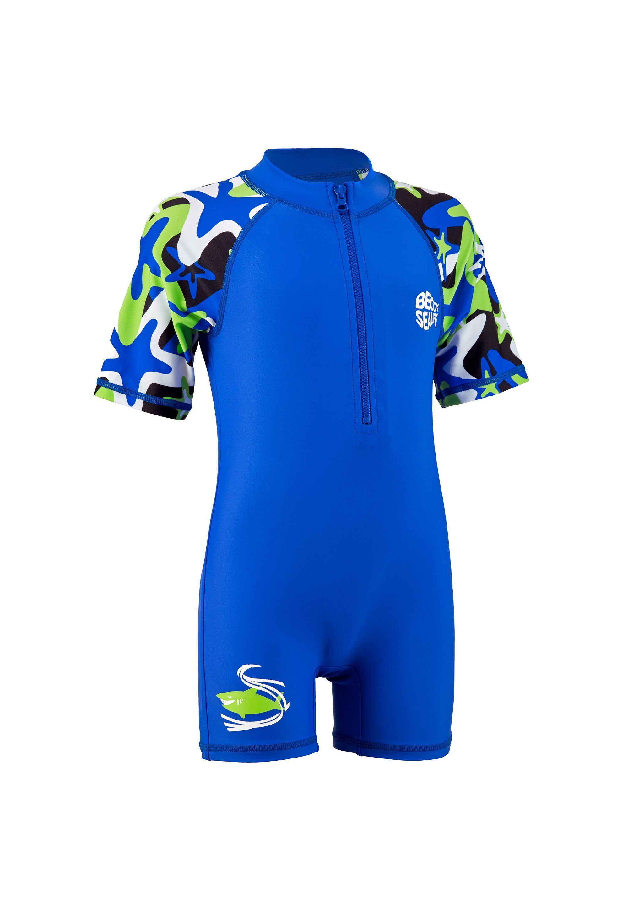 Beco Beermann Badeanzug BECO-SEALIFE® UV50+ Schutzanzug (1-St) perfekter Sonnenschutz Einteiler ultraweich und schnell trocknend
